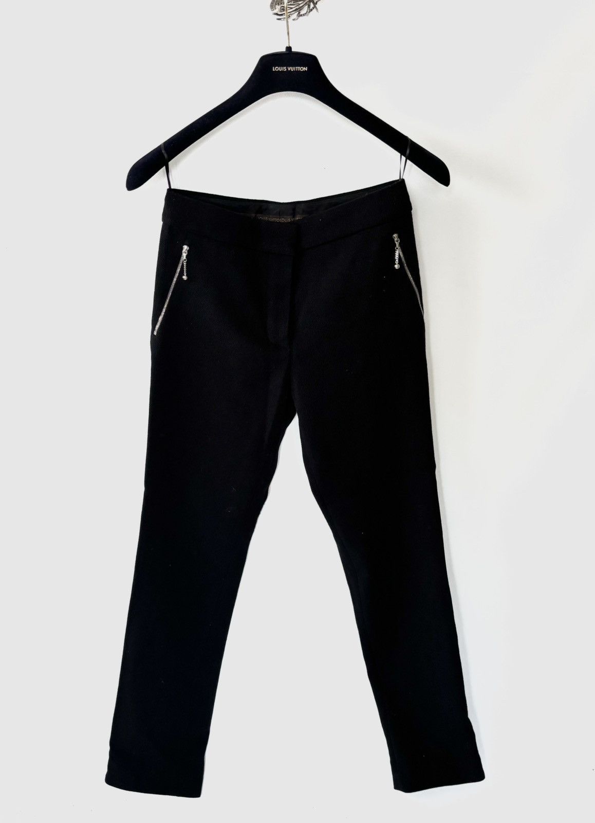 Louis Vuitton Louis Vuitton Zipped Wool Pants Size 26" / US 2 / IT 38 - 1 Thumbnail