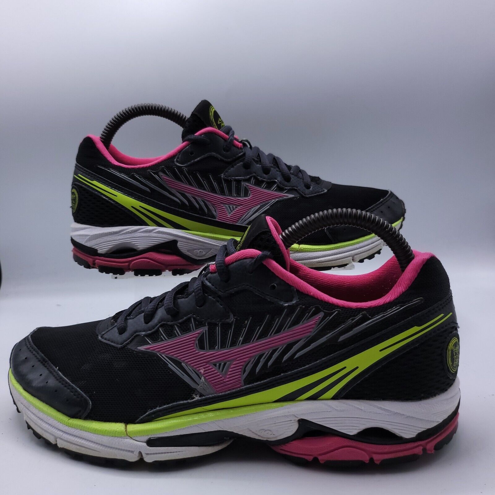 Mizuno Mizuno Wave Rider 16 Shoe Womens Size 8.5 8KN-30364 Black Size US 8.5 / IT 38.5 - 5 Thumbnail
