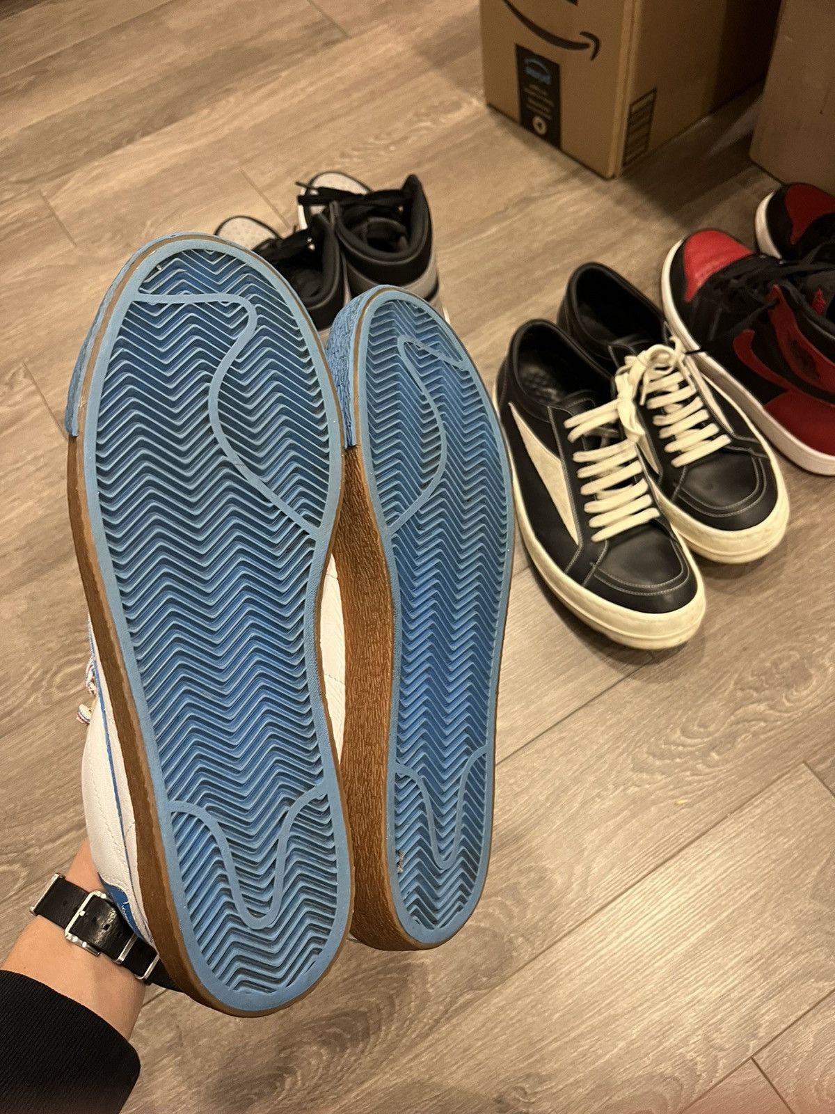 Japanese Brand × Nike × Vintage GRAIL: Nike Blazer Milk Crate size 10 Size US 10 / EU 43 - 7 Thumbnail