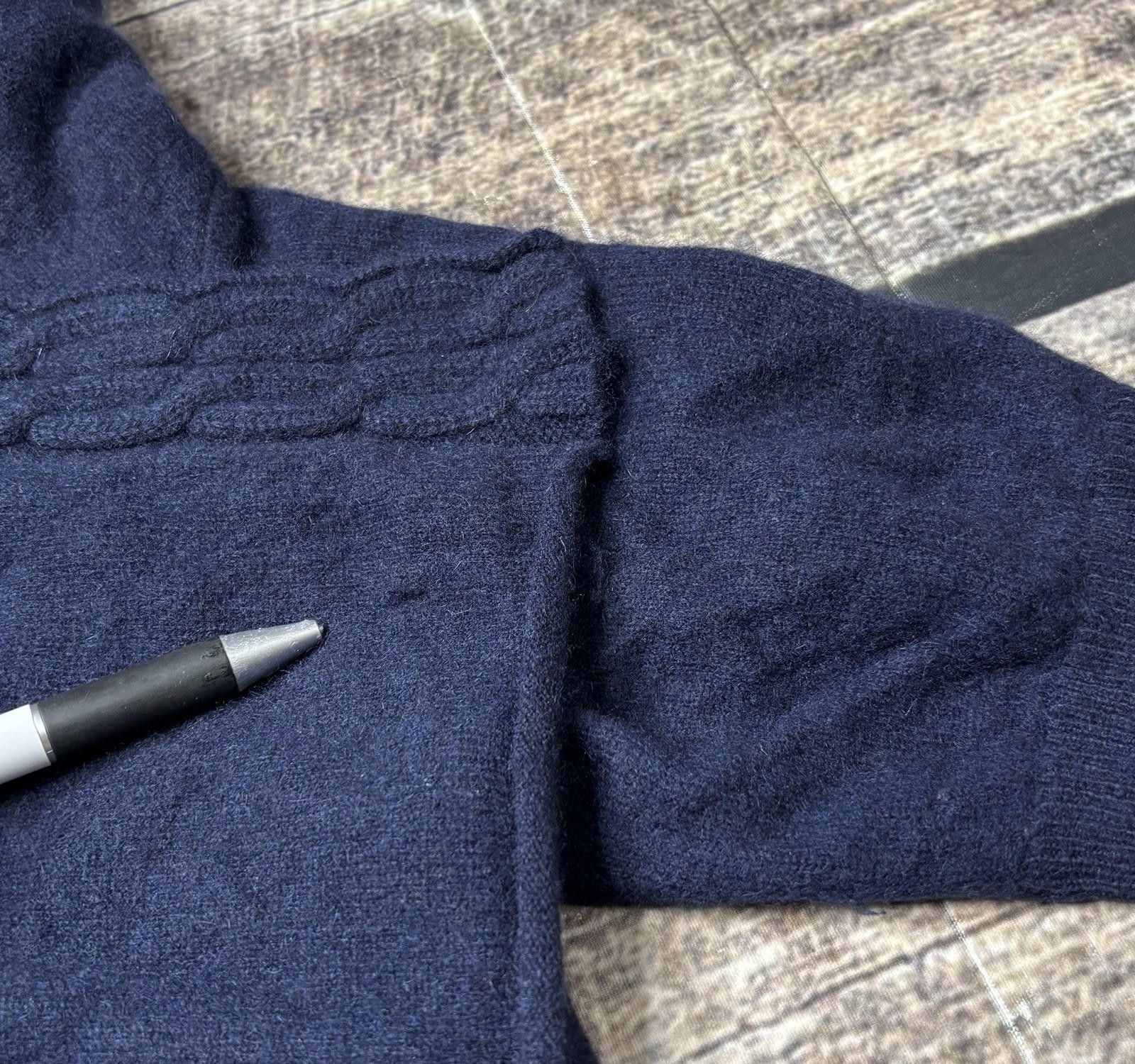 Kendrick Lamar Kenar Cashmere Cardigan Sweater Women's XS Open Wrap FLAW Size XS / US 0-2 / IT 36-38 - 5 Thumbnail