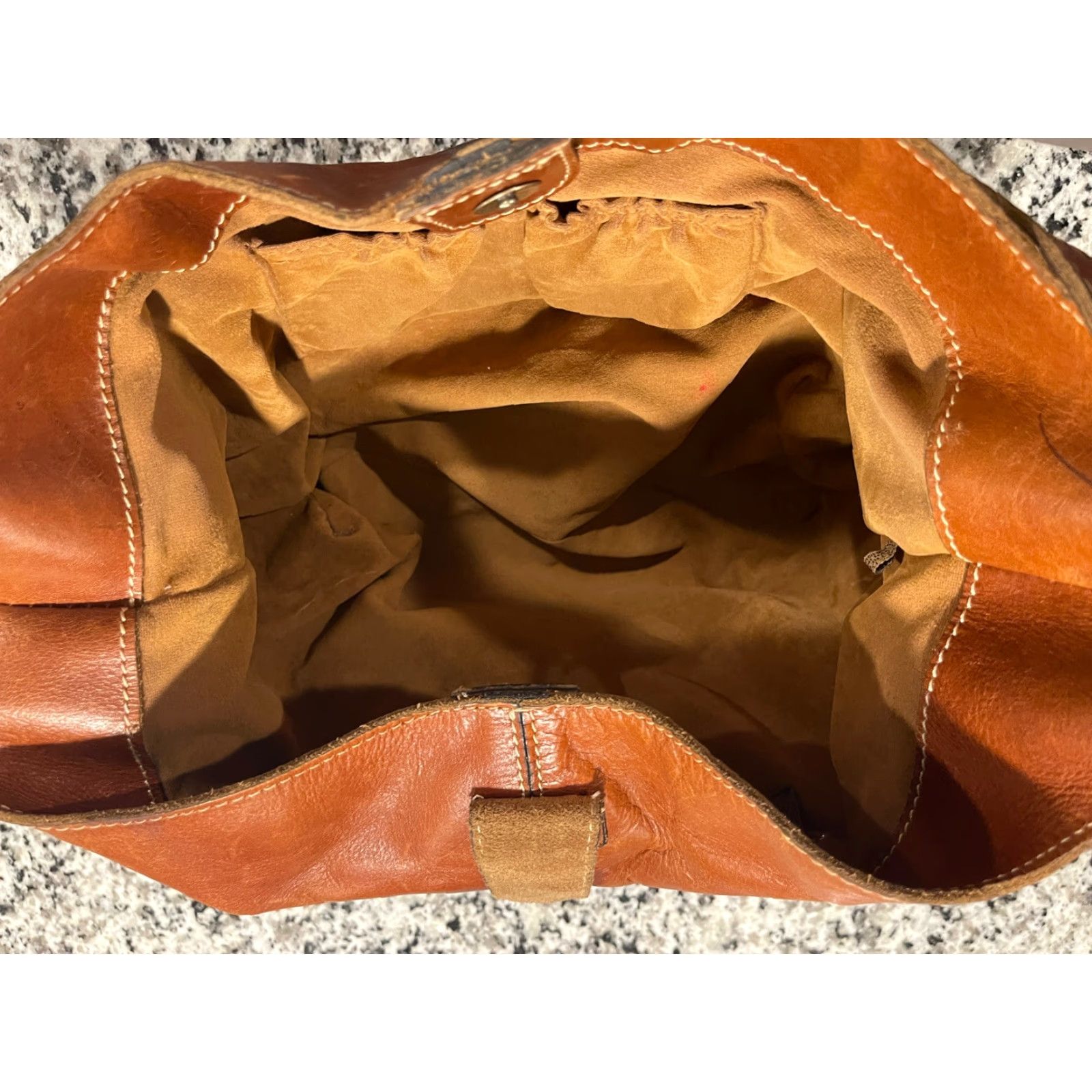 Patricia Nash Patricia Nash Hobo Heritage Brown Leather Large Shoulder Bag) Size ONE SIZE - 7 Thumbnail