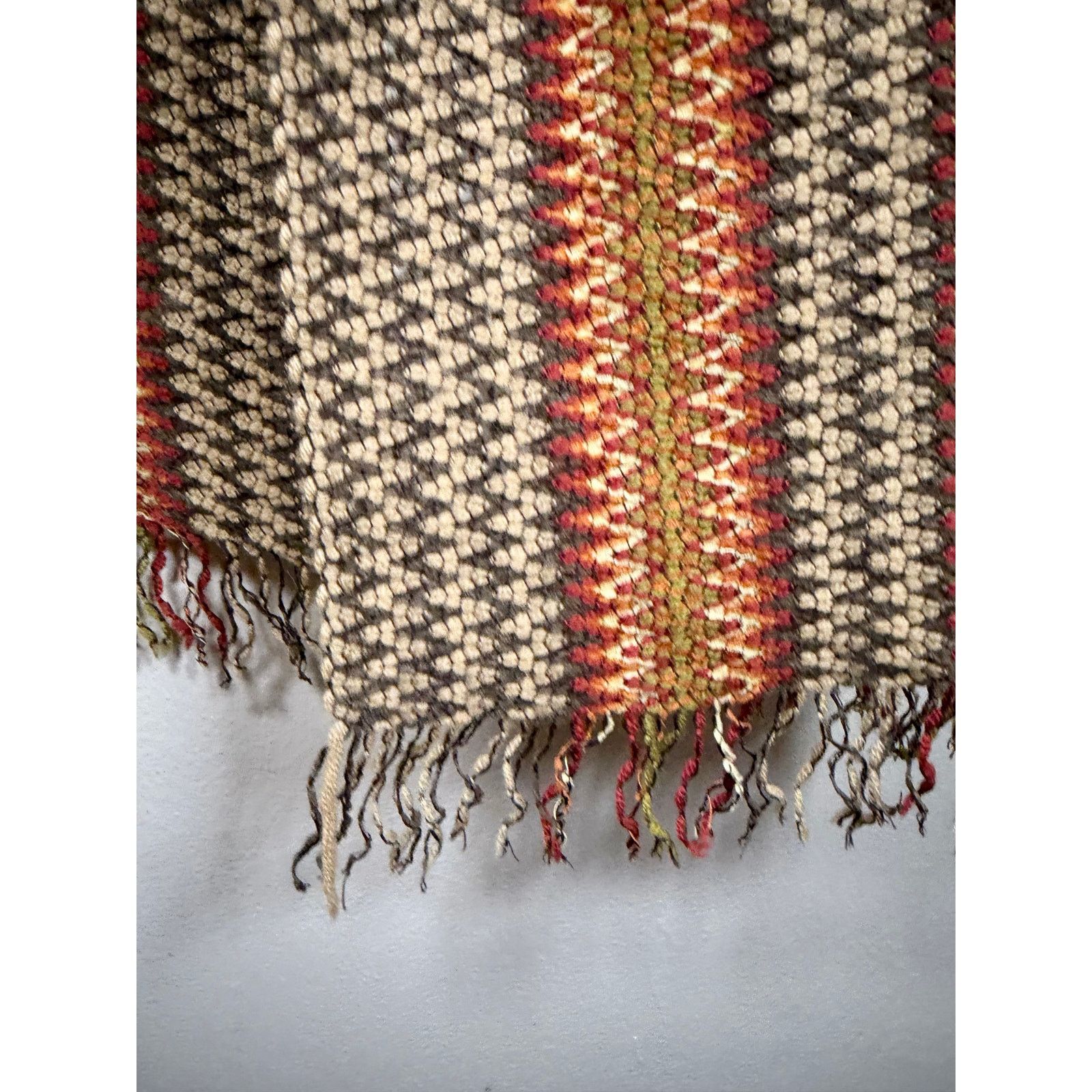 Missoni Missoni Sciarpe Knit Chevron Fringe Scarf $390 Size ONE SIZE - 12 Thumbnail