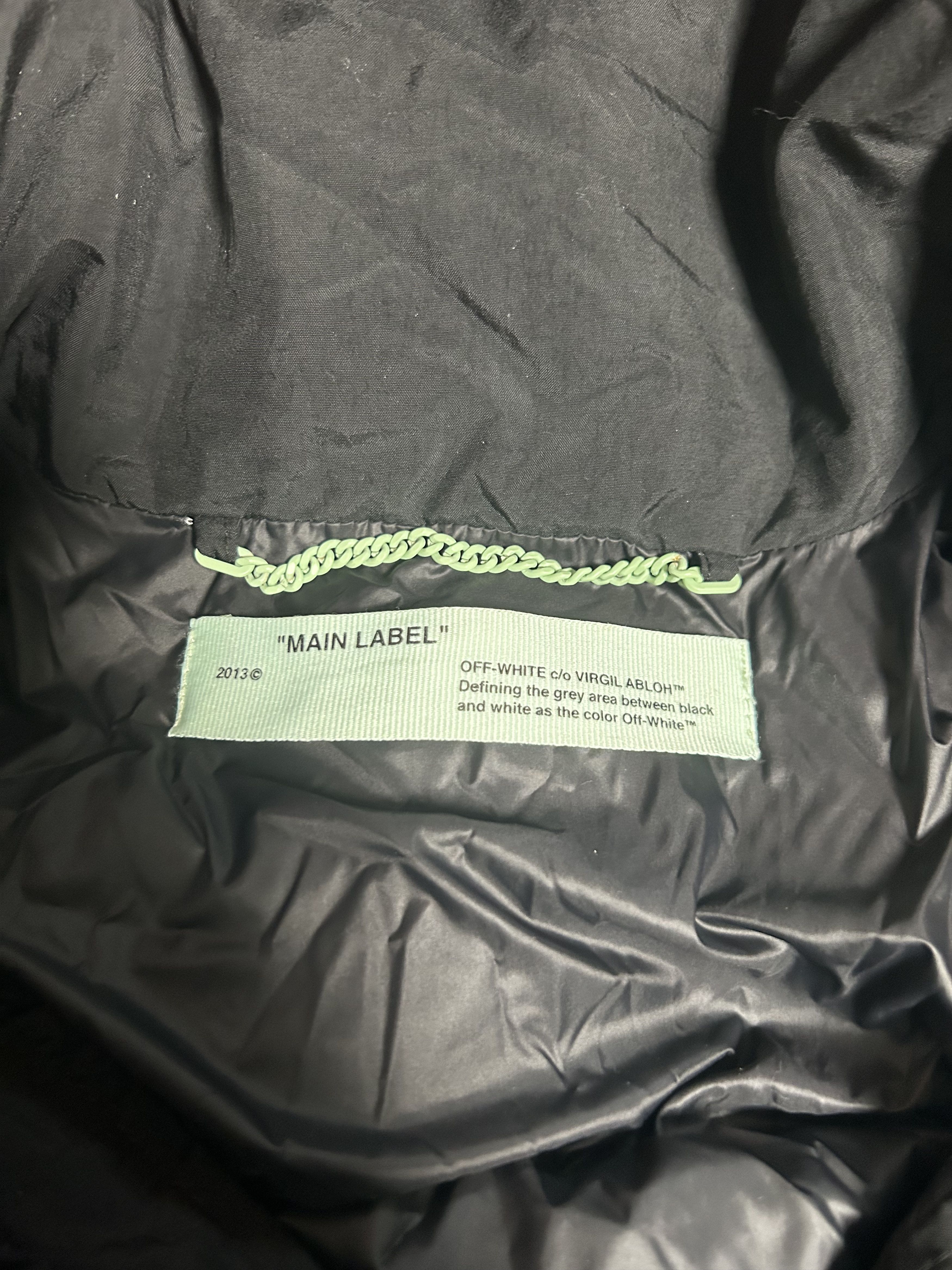Off-White × Virgil Abloh Off White Off-white down jacket downjacket Size US L / EU 52-54 / 3 - 7 Thumbnail