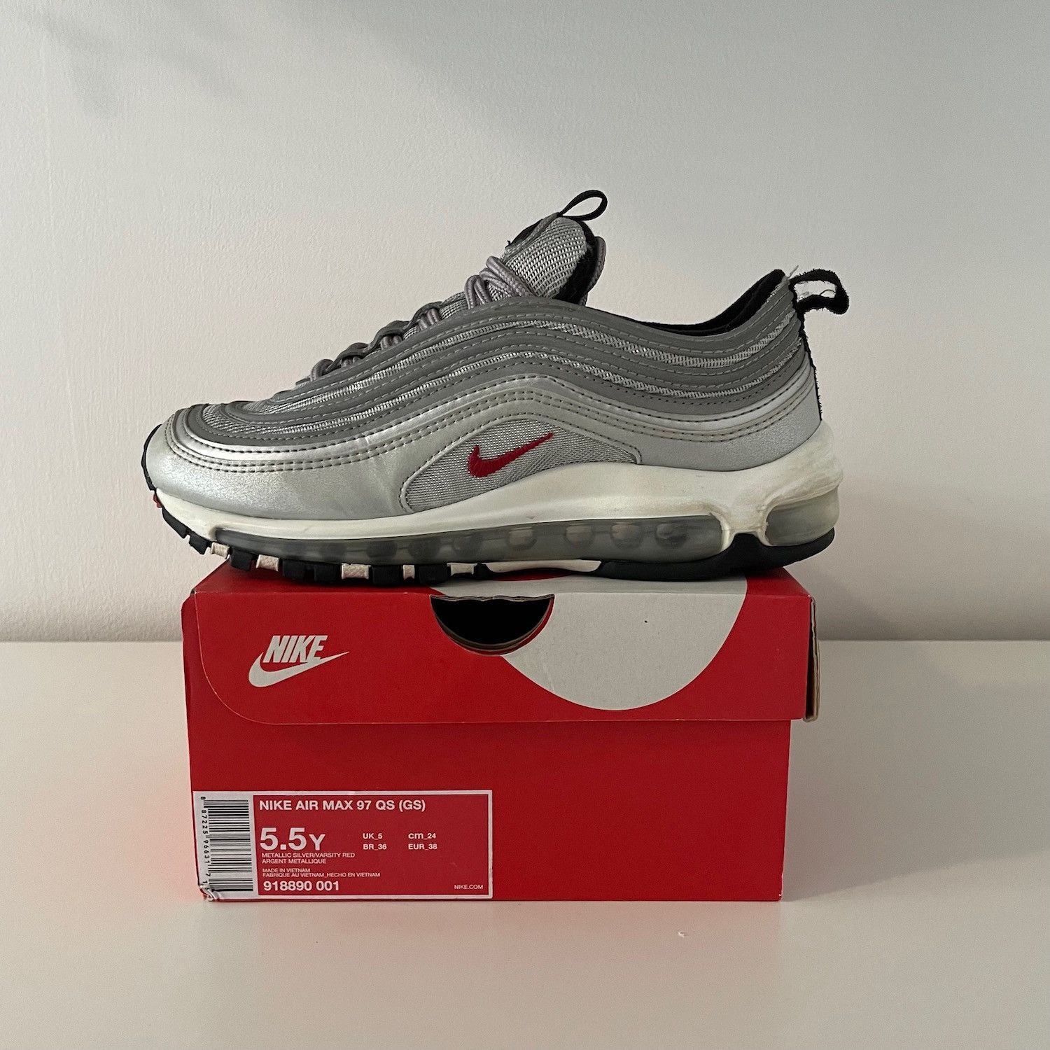 Nike Air Max 97 Size US 5.5 / EU 38 - 8 Thumbnail