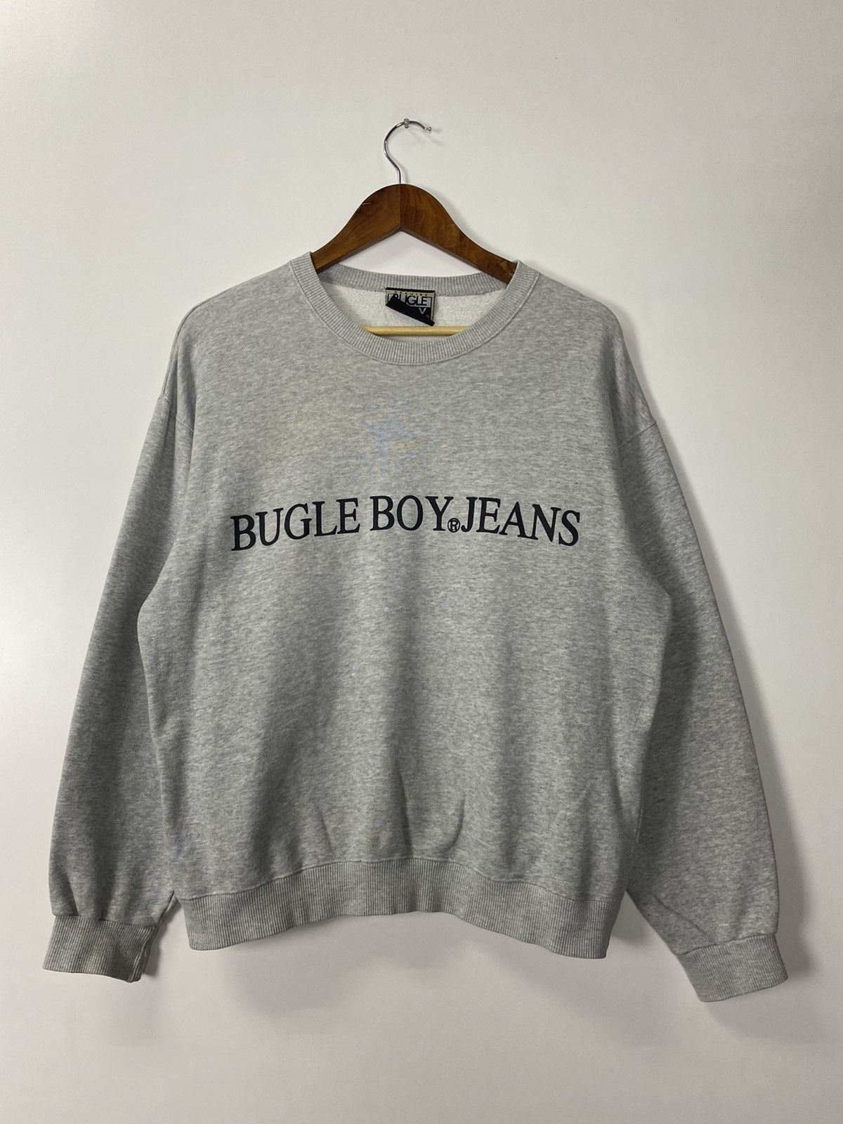 Bugle Boy × Vintage Vintage 90s Bugle Boy Jeans logo sweatshirt Size US M / EU 48-50 / 2 - 2 Thumbnail