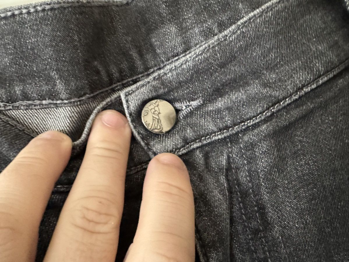 Versace Versace Collection black denim jeans Size US 38 / EU 54 - 4 Thumbnail