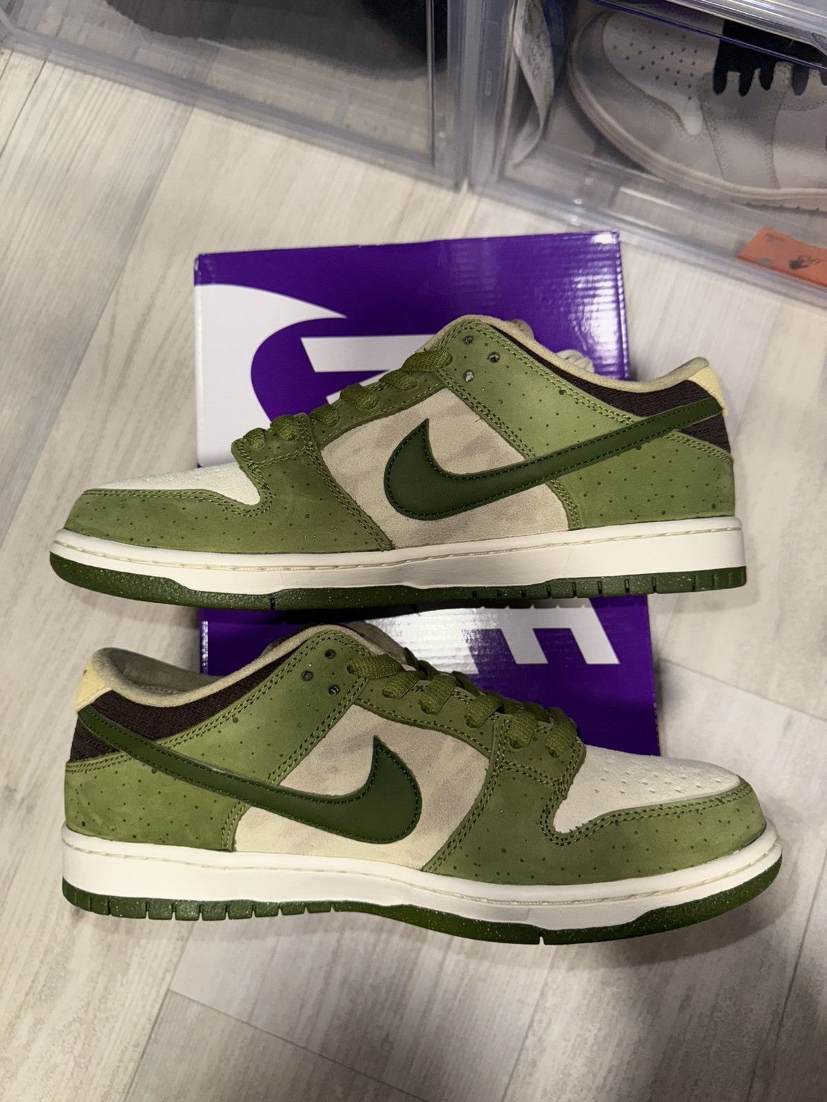 Nike SB Nike SB Dunk Low Yuto Hurigome Matcha Size US 10.5 / EU 43-44 - 3 Thumbnail