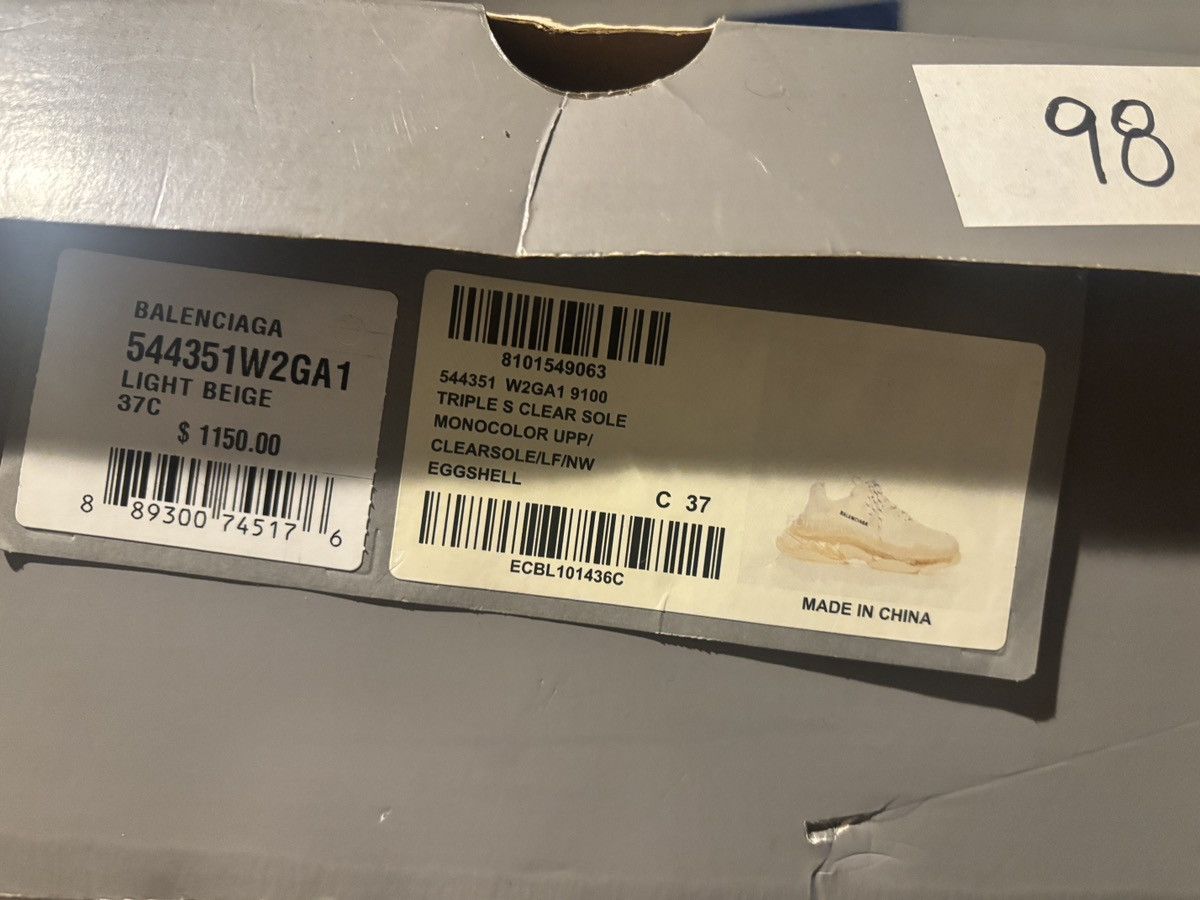 Balenciaga Balenciaga triple S Size US 7 / IT 37 - 6 Thumbnail