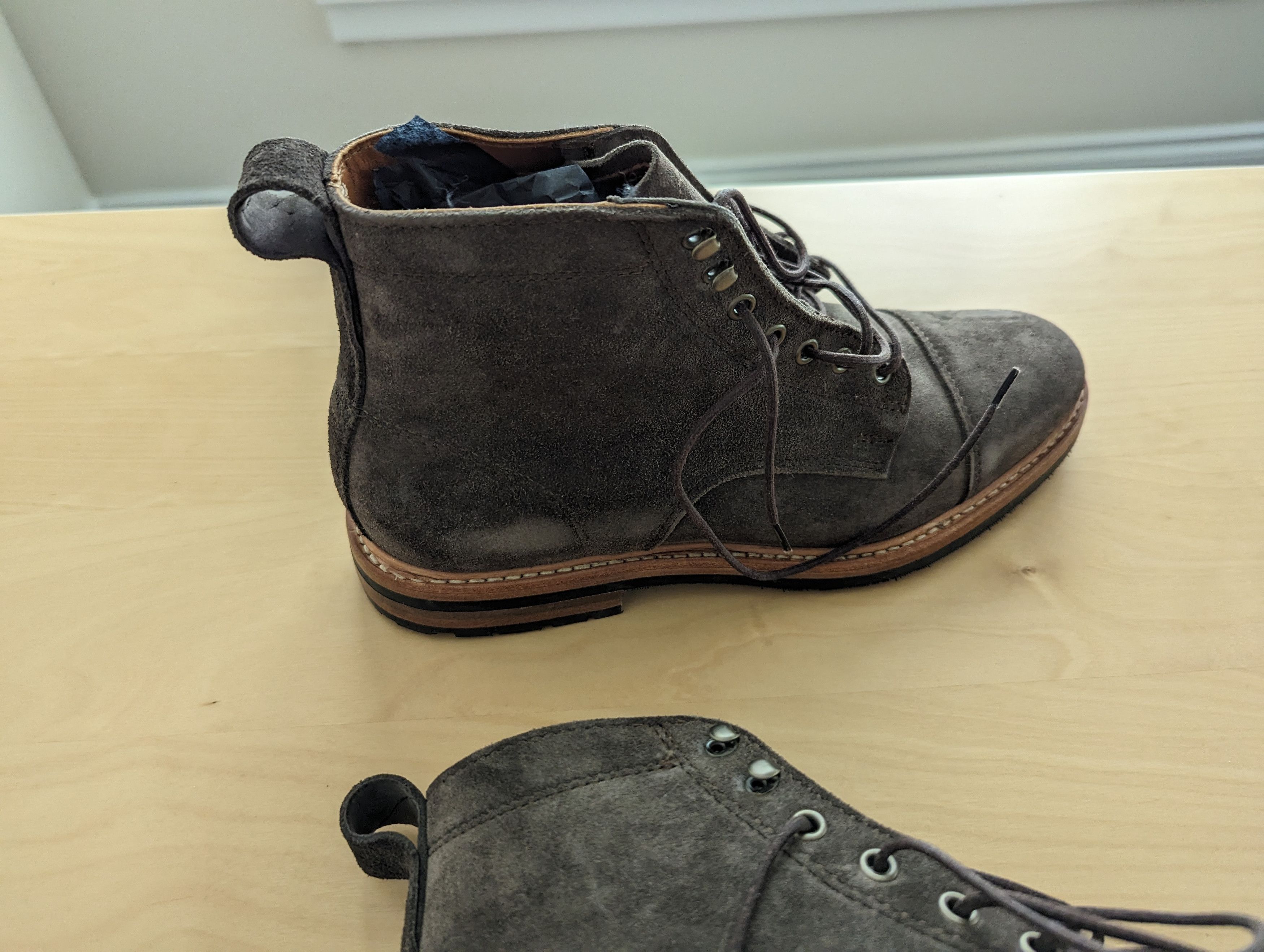 Rancourt & Co. Byron Boot - Flint Kudu Suede Size US 8 / EU 41 - 2 Thumbnail