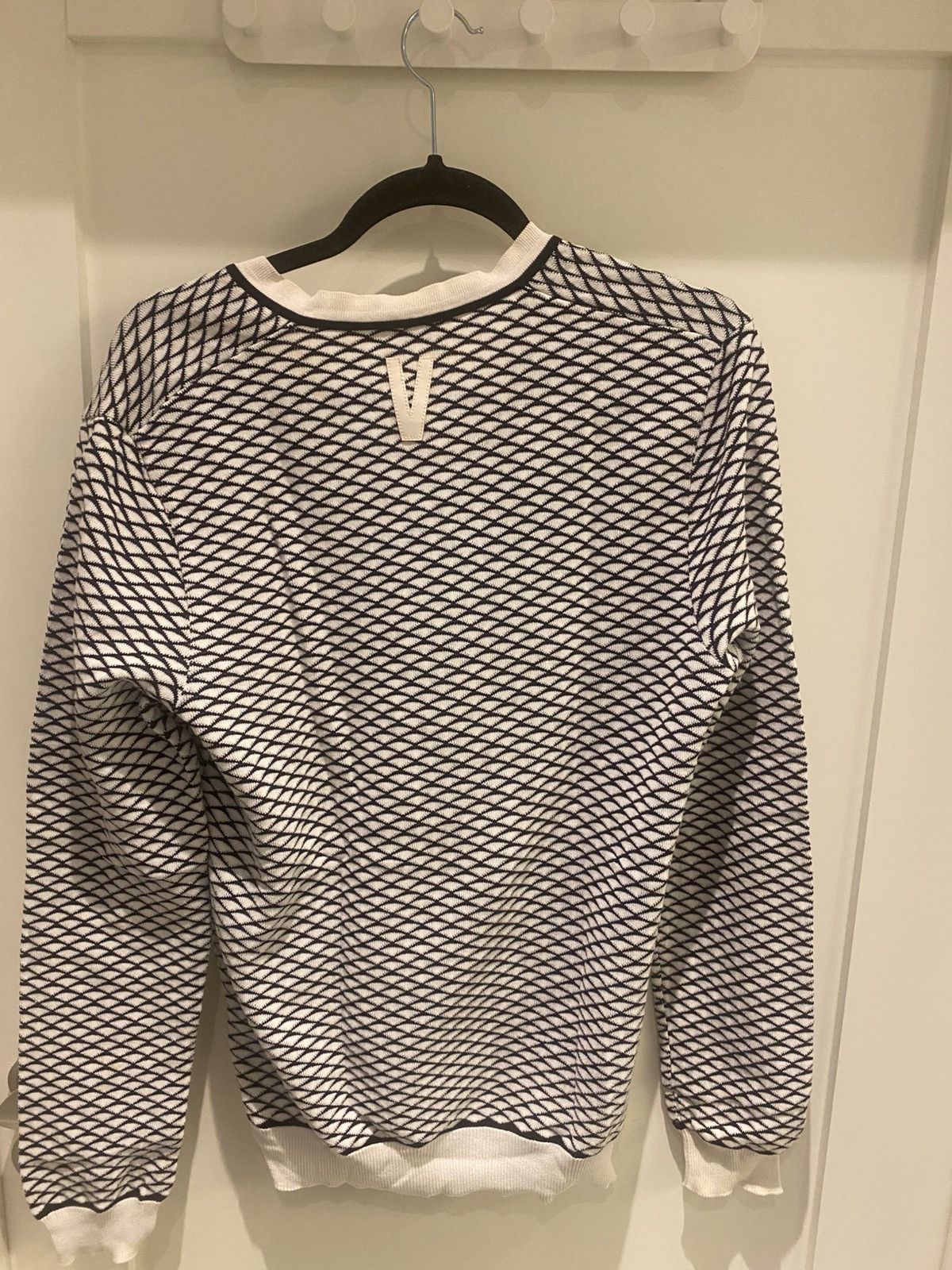 Versace Versace Collection Black&White Pattern Sweater Size US M / EU 48-50 / 2 - 2 Thumbnail