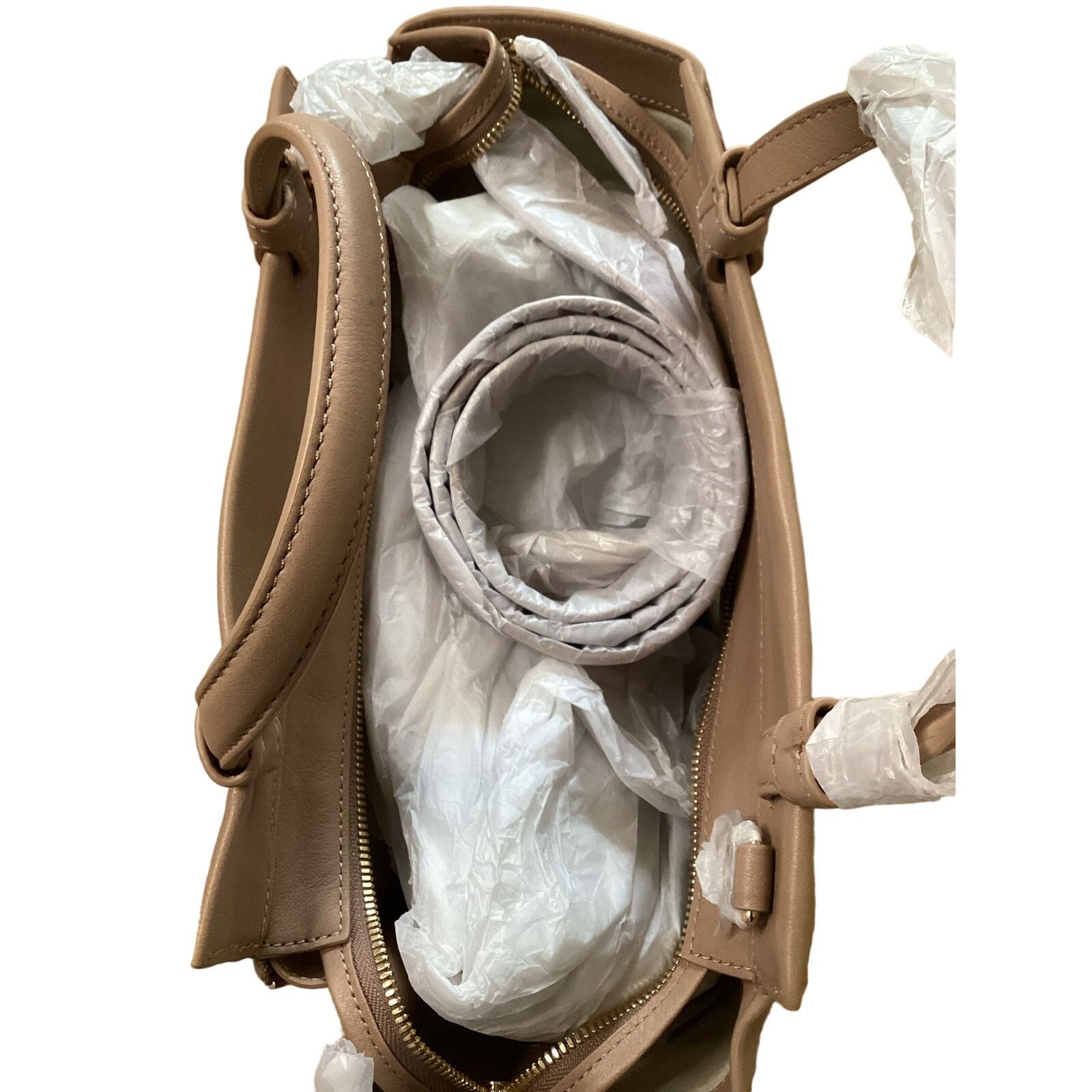 3.1 Phillip Lim NWT 3.1 Phillip Lim Small Pashli Satchel Praline Tan Size ONE SIZE - 7 Thumbnail