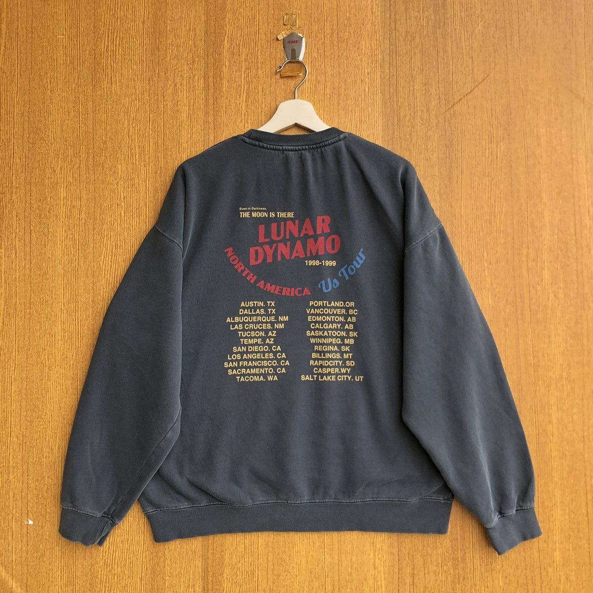 Vintage Vintage Lunar Dynamo North America Us Tours Sweatshirt Size US XL / EU 56 / 4 - 4 Thumbnail