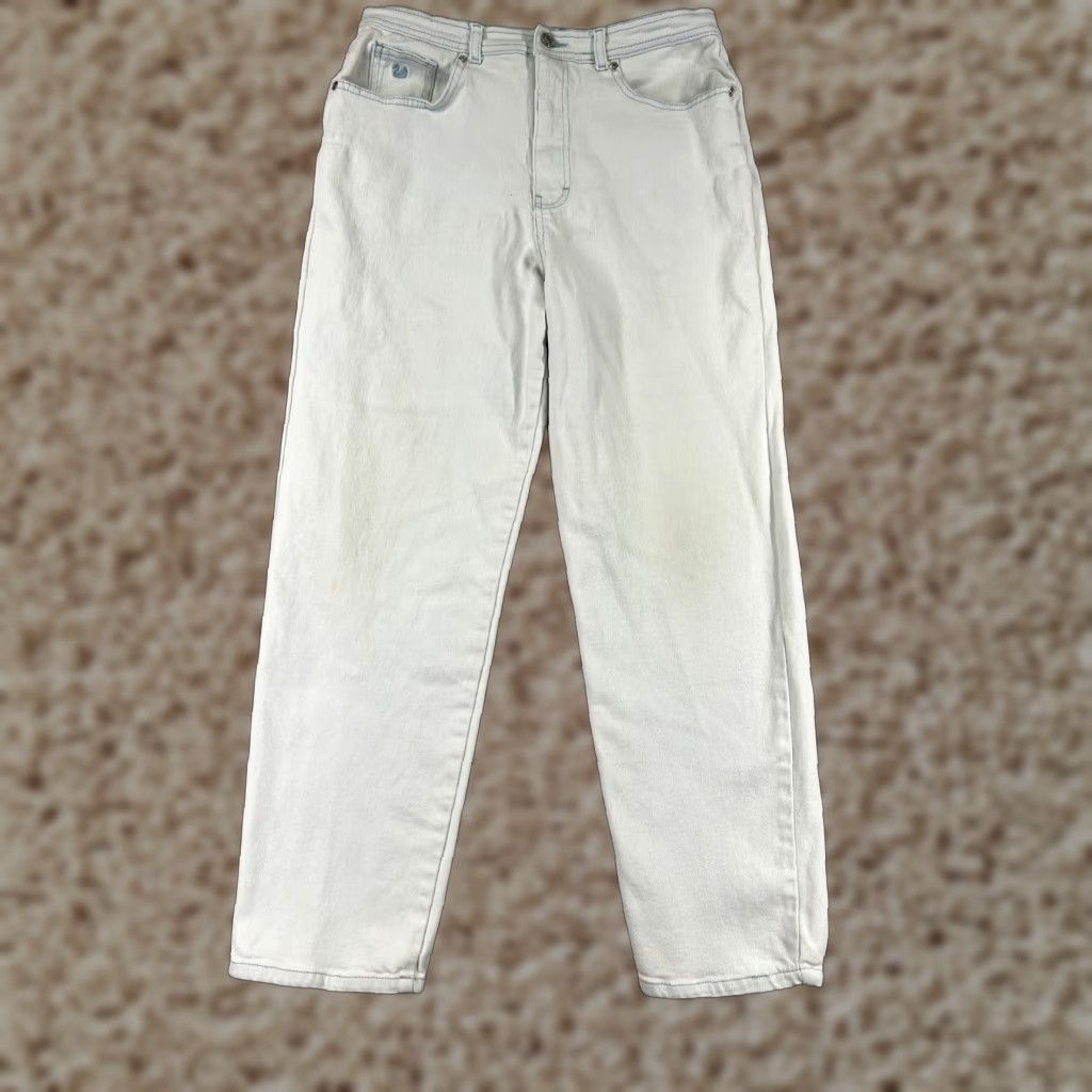 Gloria Vanderbilt VINTAGE Gloria Vanderbilt Jeans Womens 14 Blue Denim Acid Wash Straight High Rise Adult Regular 14 Blue Womens Size 36" / US 14 / IT 50 - 1 Thumbnail