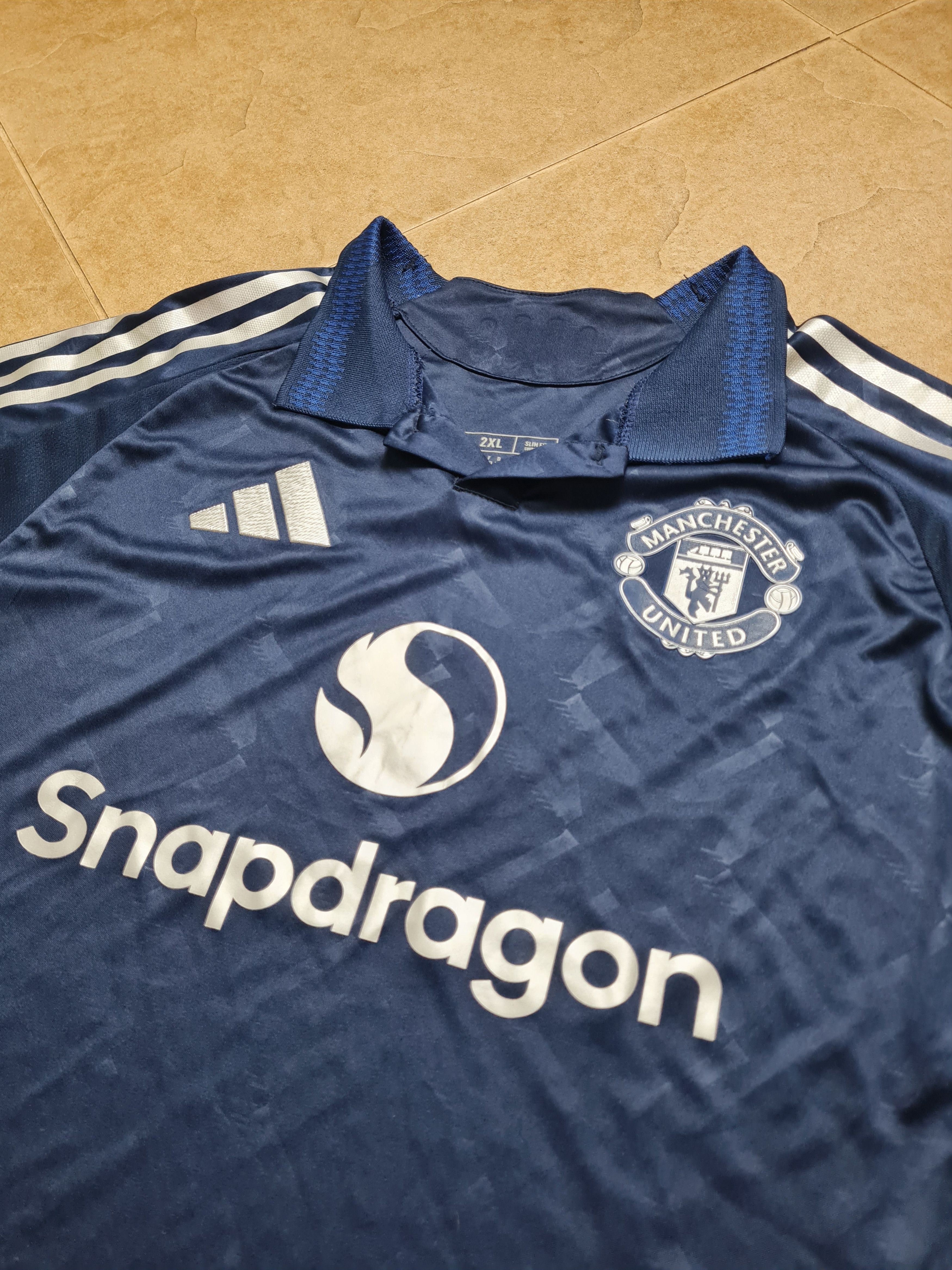 Adidas Jersey Adidas Manchester United Away 24/25 Soccer t-shitrs Size US XXL / EU 58 / 5 - 4 Thumbnail