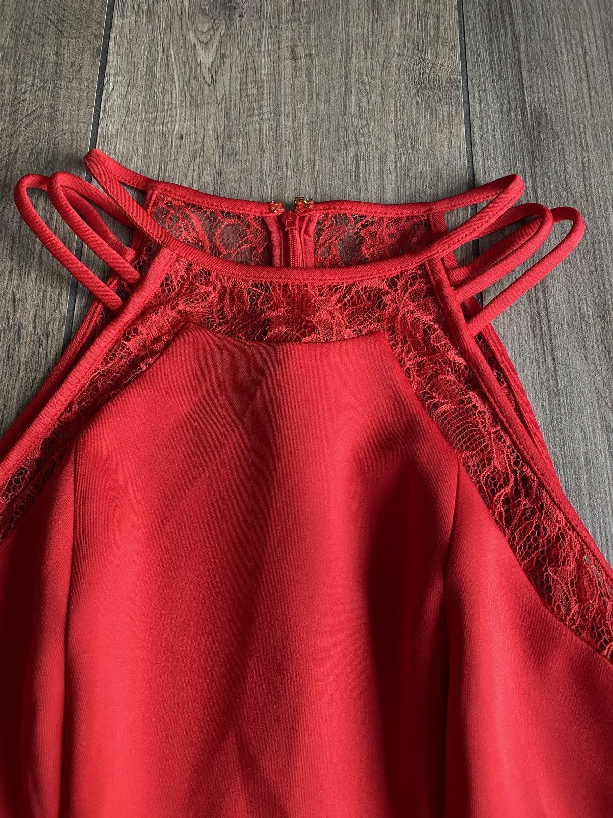 Guess Vestito elegante rosso Guess Size XS / US 0-2 / IT 36-38 - 4 Thumbnail