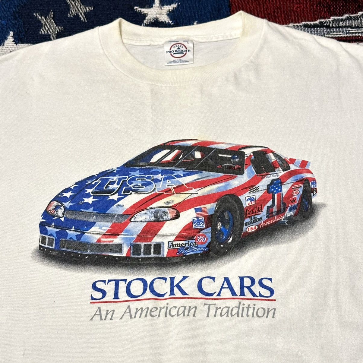 NASCAR × Vintage Stock Cars “An American Tradition” - NASCAR TSHIRT Size US L / EU 52-54 / 3 - 2 Thumbnail