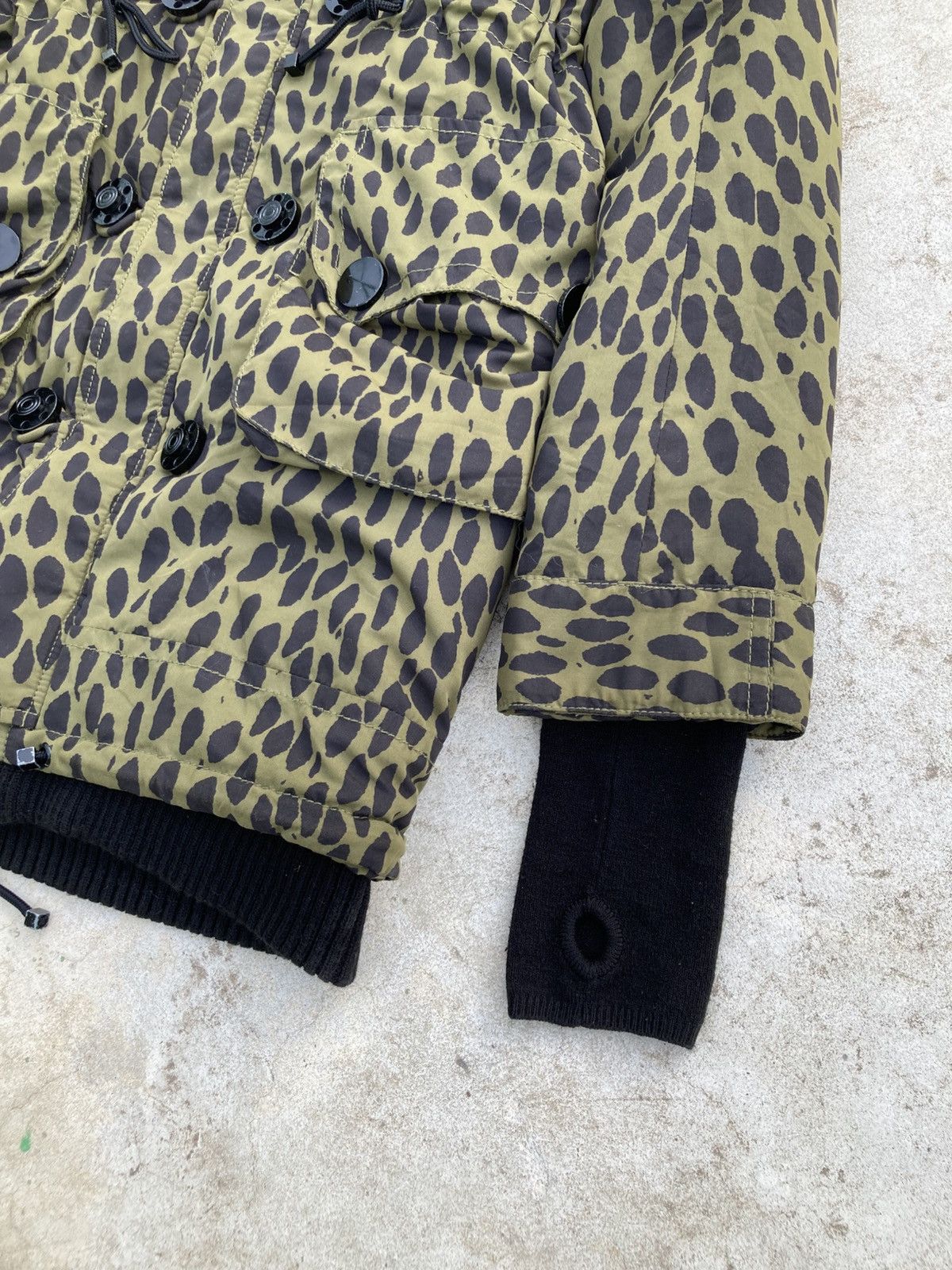 SLY SLY Baroque Japan Raccoon Fur Jacket Leopard Design bondage Size M / US 6-8 / IT 42-44 - 21 Thumbnail