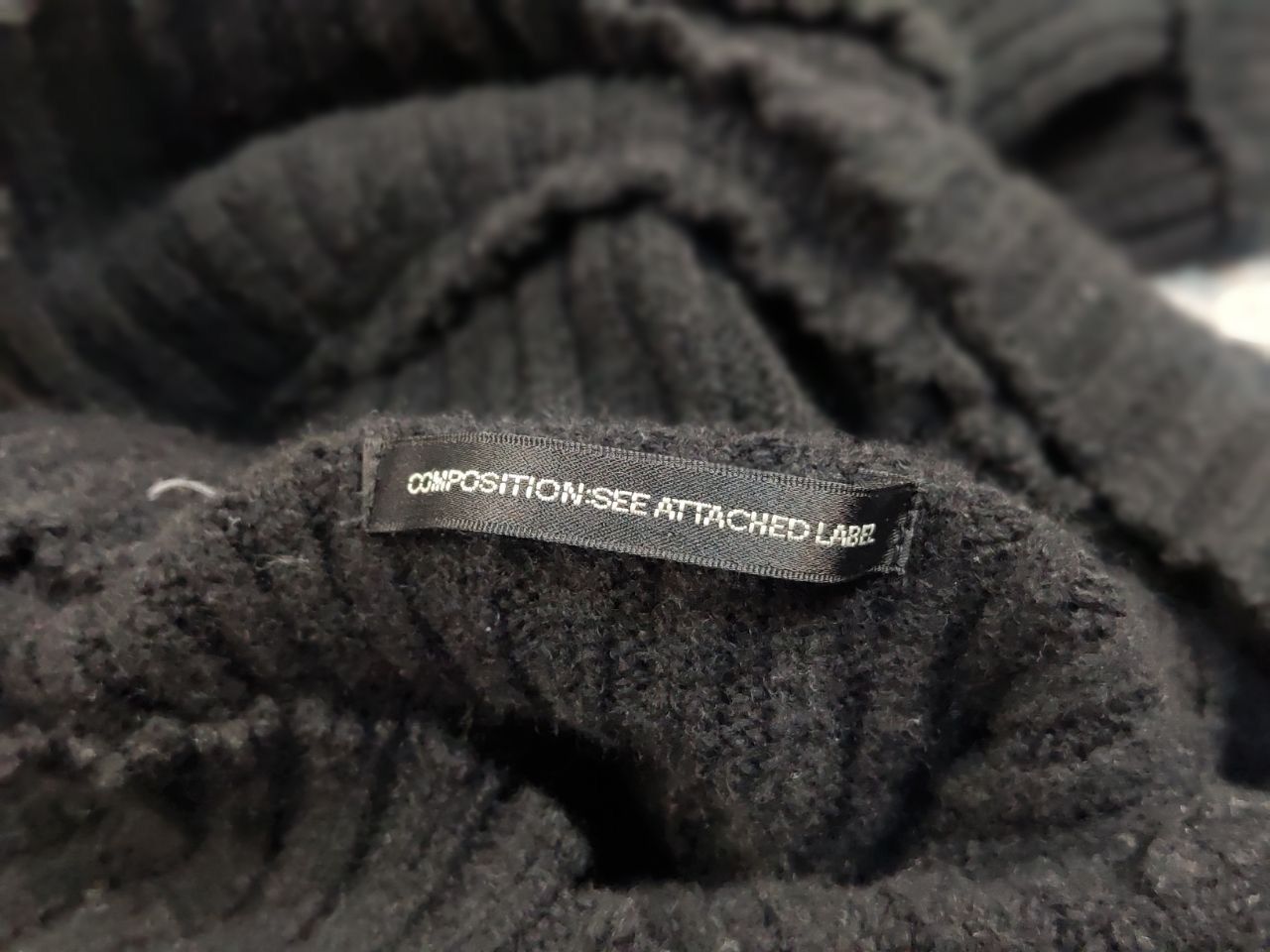 Yohji Yamamoto Vintage 90s Y's Yohji Yamamoto Knit Poncho Oversized Sweater Size M / US 6-8 / IT 42-44 - 16 Thumbnail
