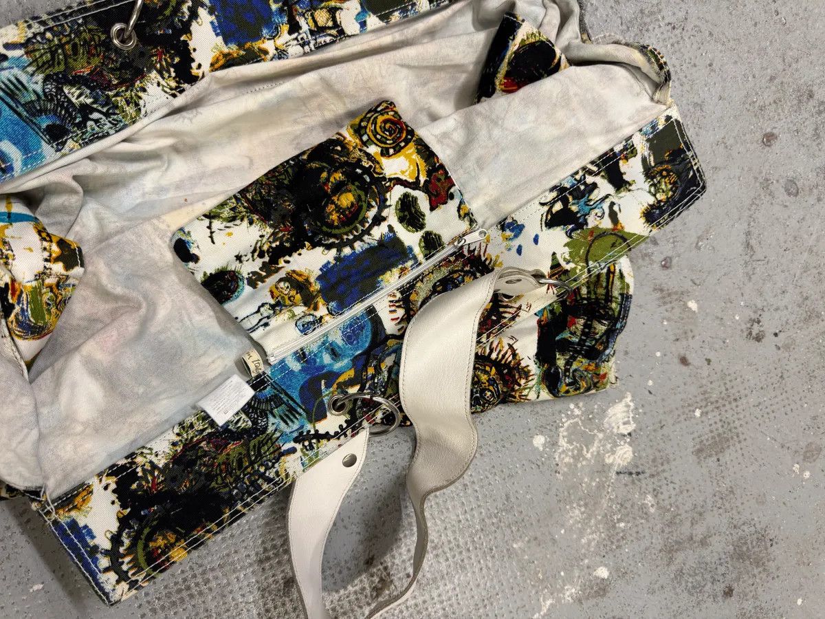 Designer × Jean Paul Gaultier × Vintage Jean Paul Gaultier Basquiat Contemporary Handle Bag Size ONE SIZE - 8 Thumbnail