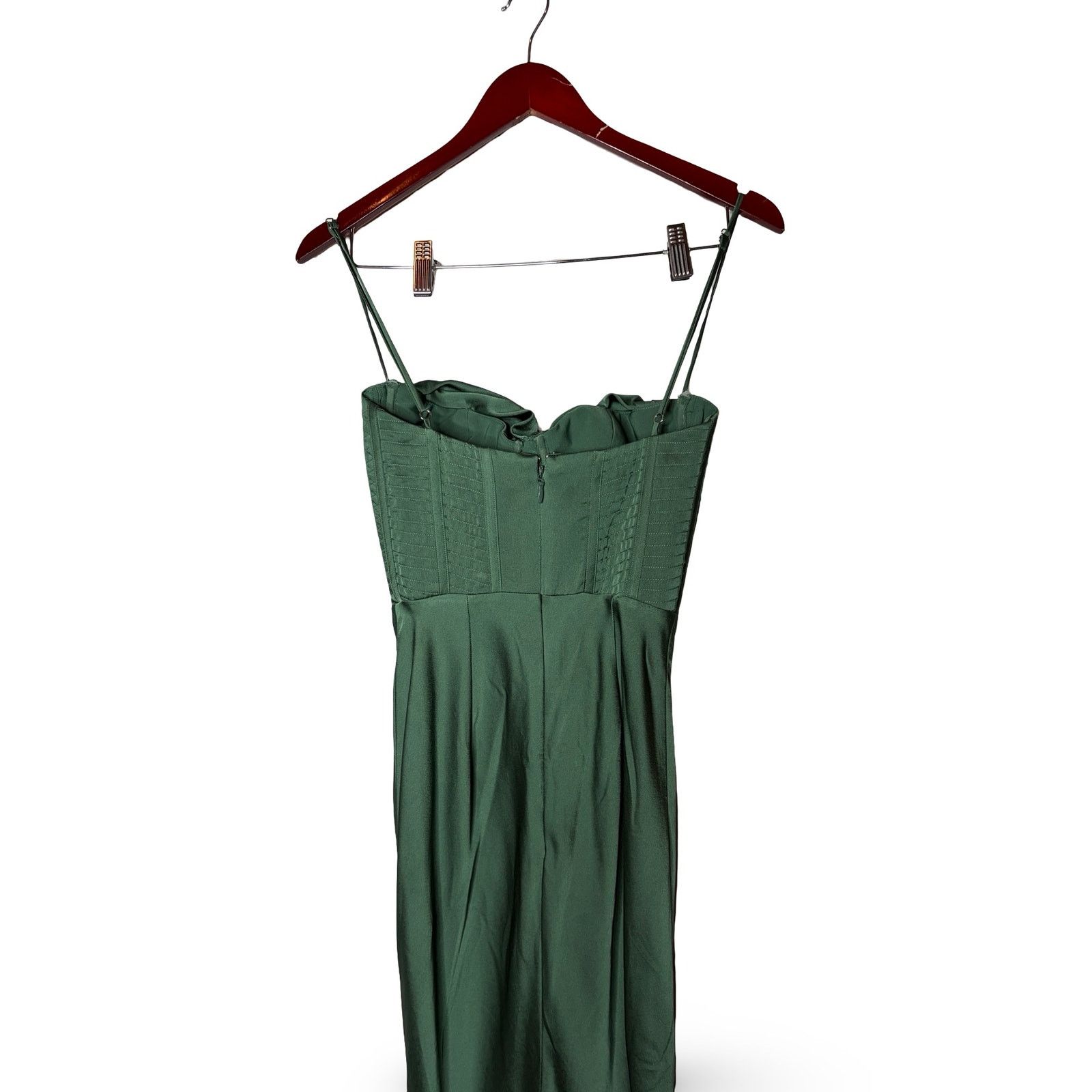 House of CB House Of CB Charmaine Corset Maxi Dress in Forest Green XS Size XS / US 0-2 / IT 36-38 - 5 Thumbnail