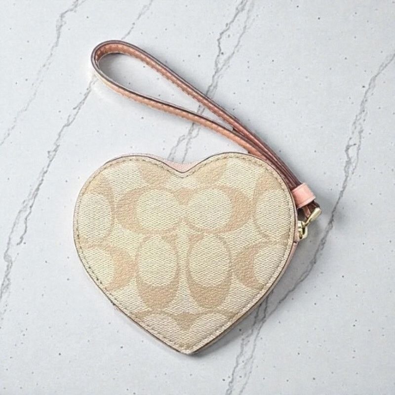 Coach Coach X Observed By Us Heart Coin Case CU405 Size ONE SIZE - 2 Thumbnail