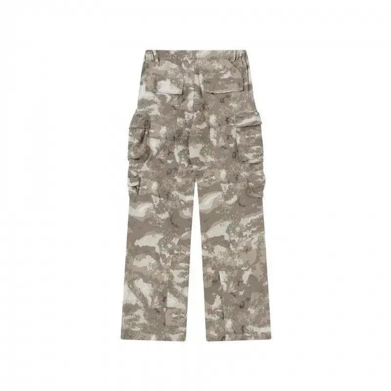 Japanese Brand Retro loose wide leg camouflage jeans Size US 32 / EU 48 - 4 Thumbnail
