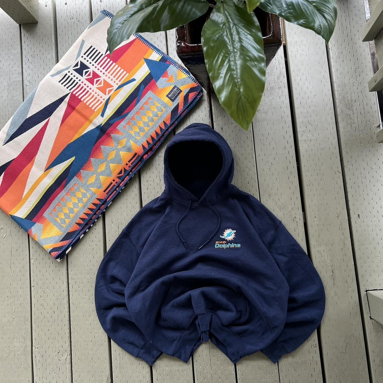 NFL Vintage Miami Dolphins Sweatshirt NFL Football Florida Size US XL / EU 56 / 4 - 1 Thumbnail