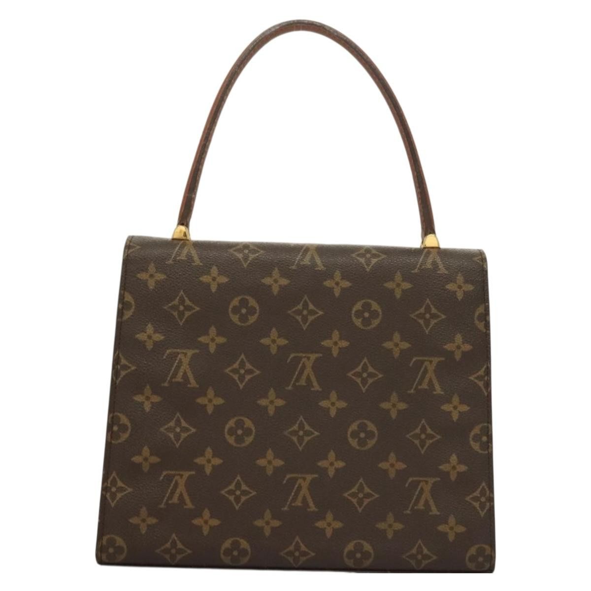 LOUIS VUITTON Monogram Malesherbes Hand Bag M51379