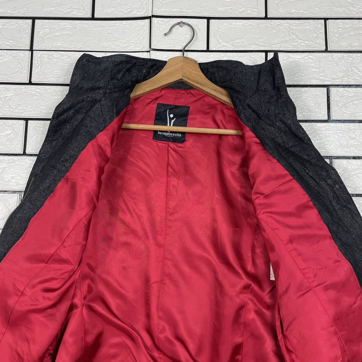 Japanese Brand Fra Vaganza E Citta Crop Jacket Size M / US 6-8 / IT 42-44 - 12 Thumbnail