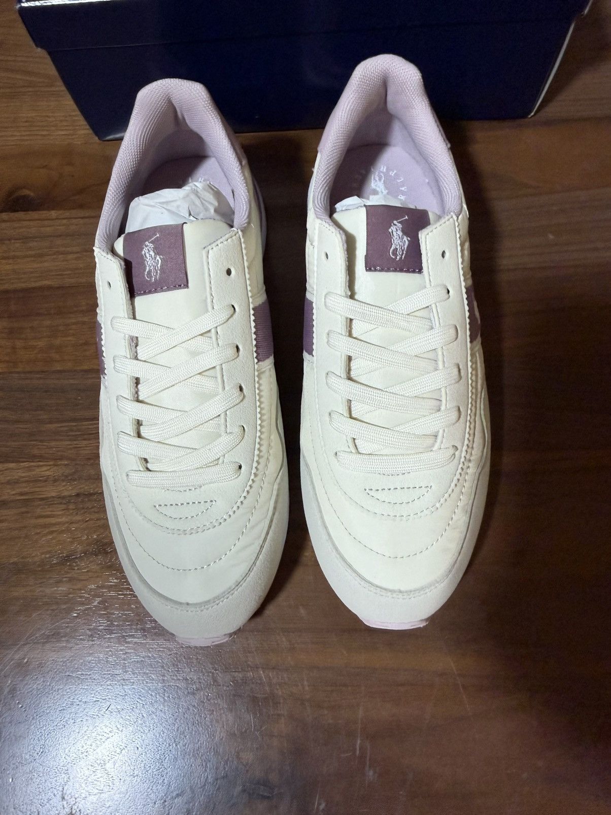 Polo Ralph Lauren Polo Ralph Lauren Train 89 Color-Blocked Sneaker 6.5 (Wom 8) Size US 8 / IT 38 - 4 Thumbnail