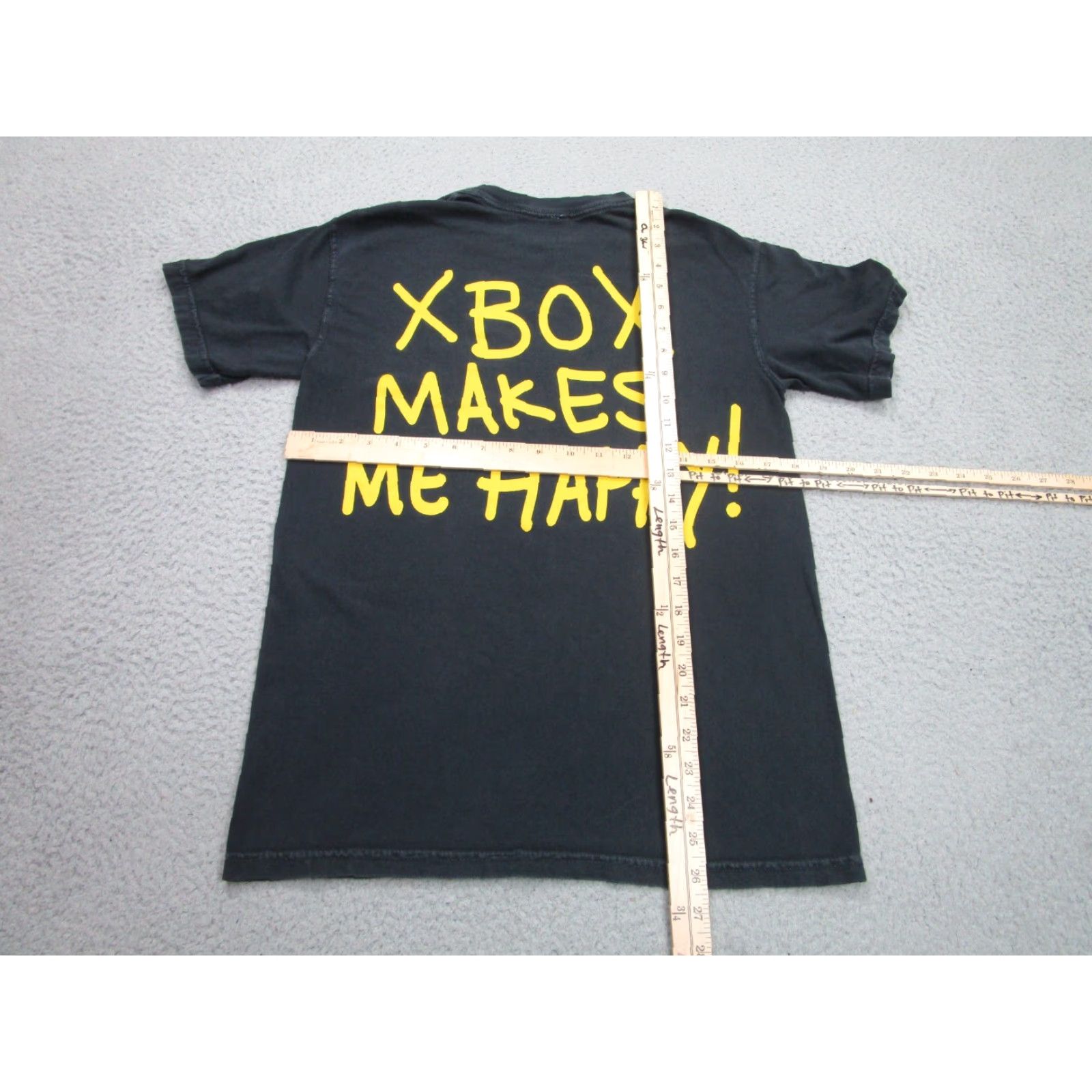 Vintage Chinatown Market Shirt Mens Small Black Yellow Xbox Adult Small Gamer T-Shirt Crew Neck Short Sleeve Cotton Polyester Jersey Logo Graphic Print Size US S / EU 44-46 / 1 - 5 Thumbnail