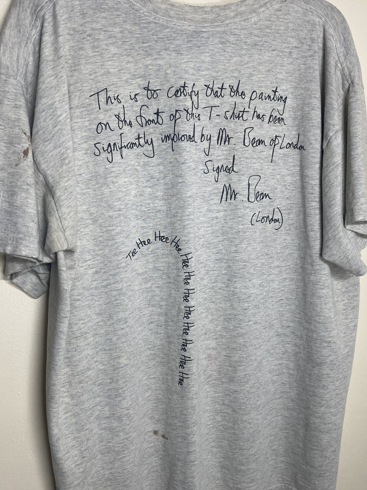 Other 1990’s Mr Bean Mona Lisa Art Movie Promo Shirt Size X-Large Size US XL / EU 56 / 4 - 5 Thumbnail