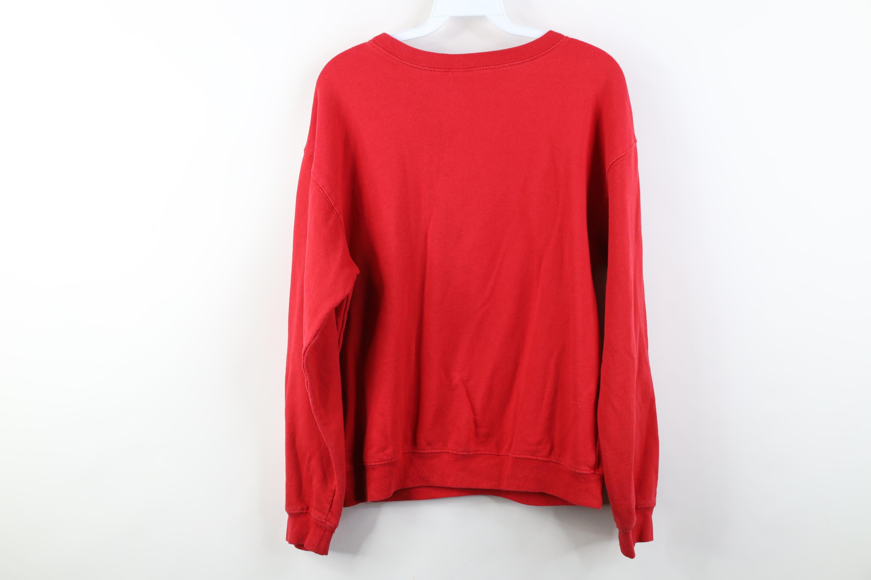 Disney Vintage Y2K Disney Mickey Mouse and Friends Sweatshirt Red Size M / US 6-8 / IT 42-44 - 10 Thumbnail