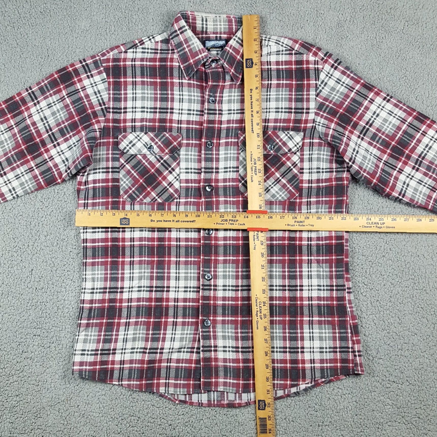 Vintage VINTAGE 80s Fieldmaster Plaid Flannel Shirt Men’s Large Tall Cotton Casual Workwear USA Made Size US L / EU 52-54 / 3 - 5 Thumbnail