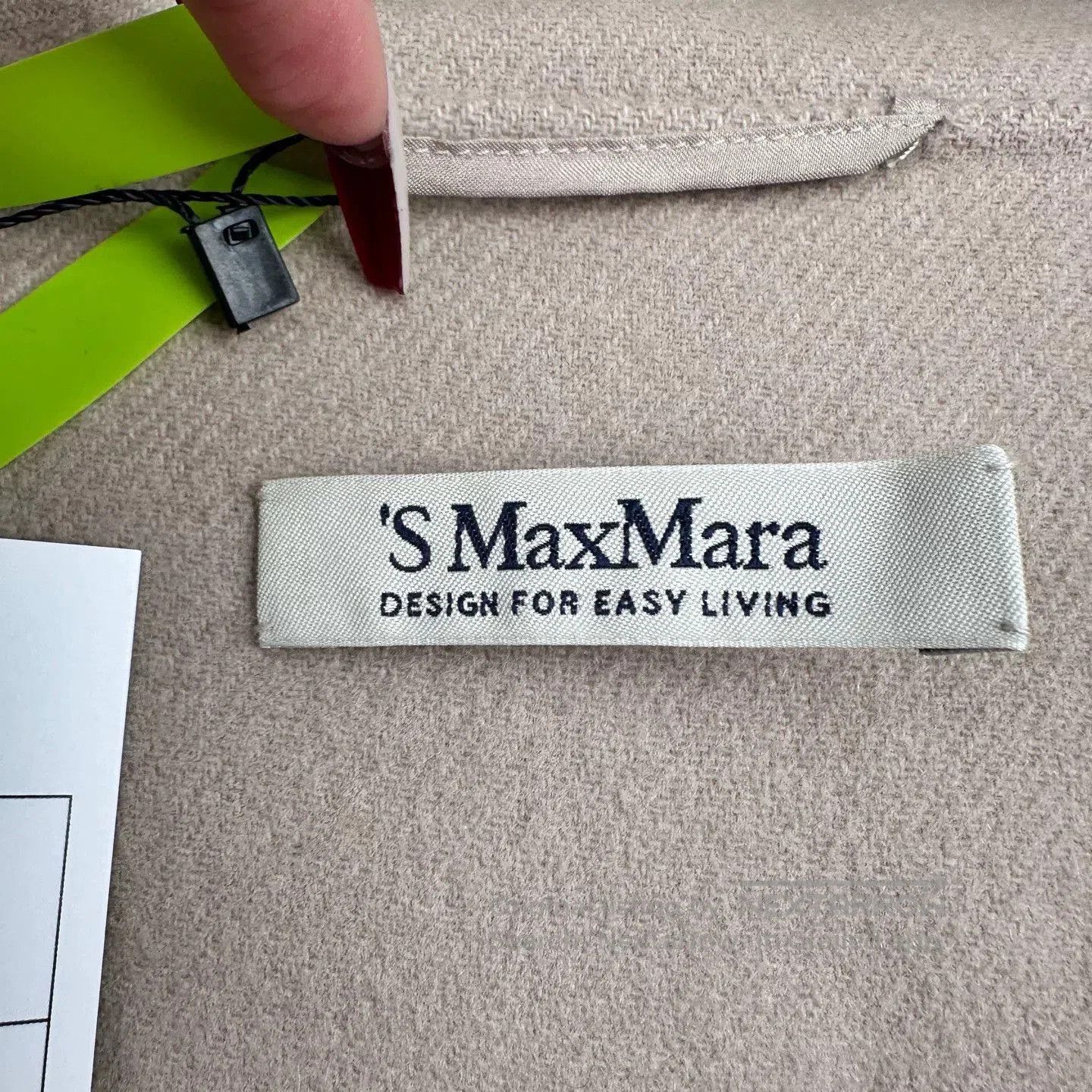 Other Maxmara Beige Wool Coat Size 36. Size US XS / EU 42 / 0 - 2 Thumbnail