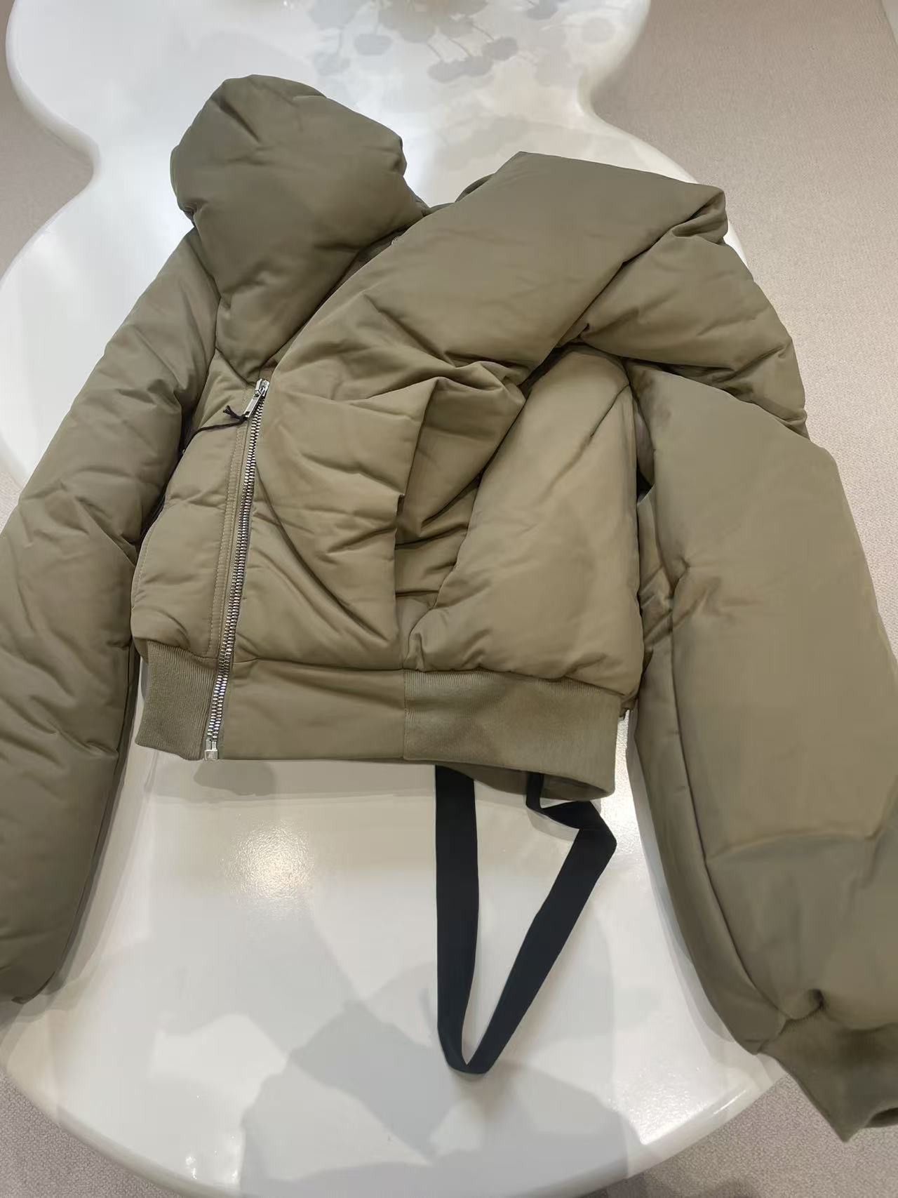 Rick Owens Drkshdw RICK OWENS DRKSHDW Doll Down Bomber Jacket Size M / US 6-8 / IT 42-44 - 5 Thumbnail