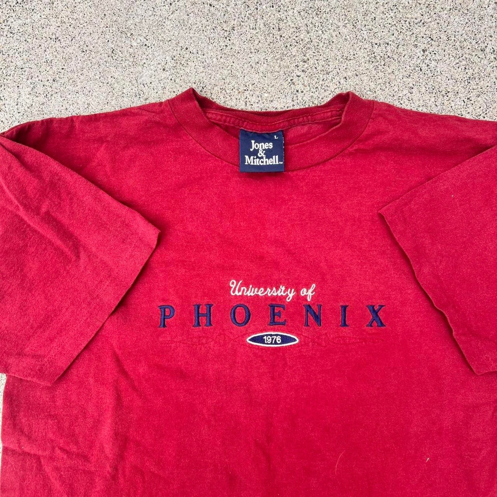Other Single Stitch Univeristy of Phoenix Heavyweight Shirt Size US L / EU 52-54 / 3 - 1 Thumbnail