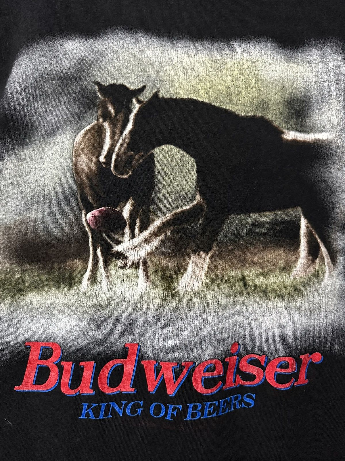 Budweiser Vintage 90s Budweiser They Always Do That Faded Tee Size US L / EU 52-54 / 3 - 7 Thumbnail