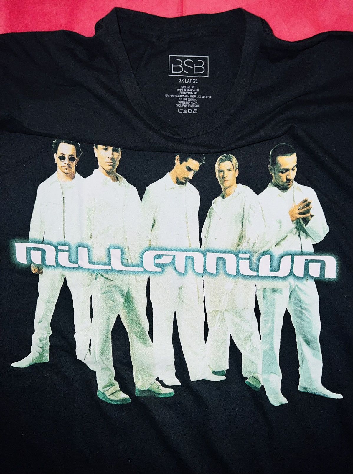 Band Tees BACKSTREET BOYS MILLENNIUM (new) Size US XXL / EU 58 / 5 - 6 Thumbnail