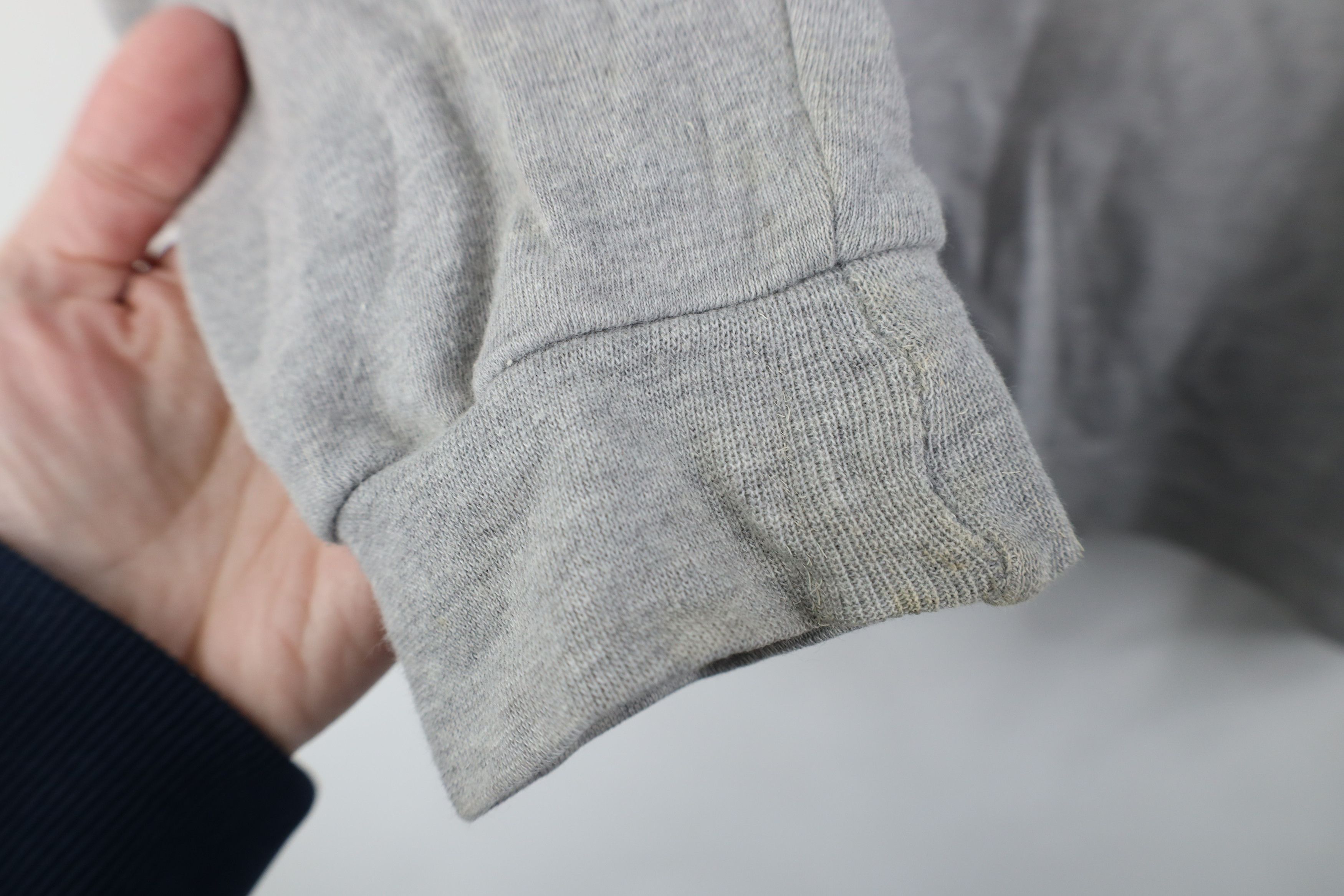 Eddie Bauer Vintage 90s Eddie Bauer Turtleneck T-Shirt Heather Gray Size L / US 10 / IT 46 - 6 Thumbnail