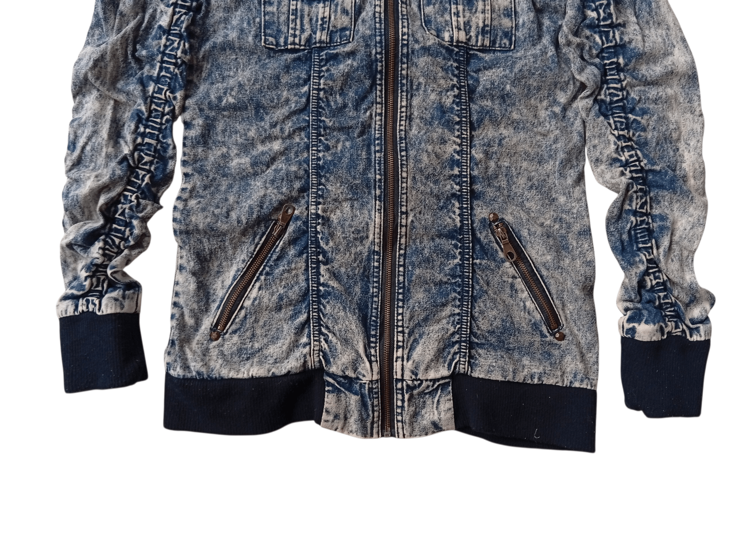 Japanese Brand Skinny Lip bono acid wash jacket Size US M / EU 48-50 / 2 - 3 Thumbnail