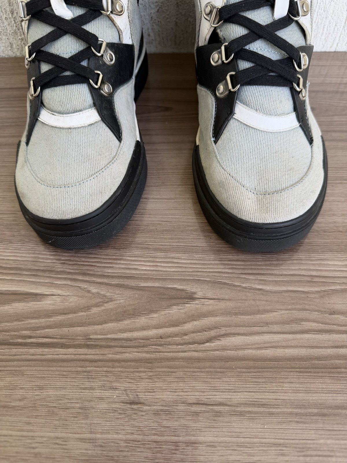 Balmain Denim Balmain log Sneaker Size US 6.5 / EU 39-40 - 11 Thumbnail