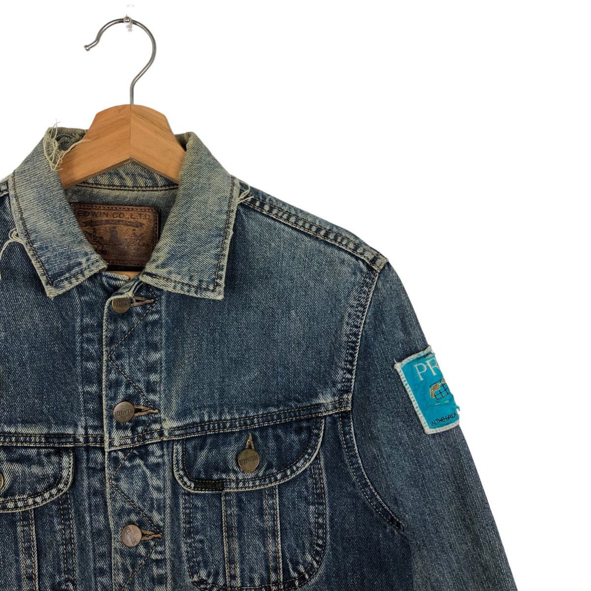 Edwin 🔥70’s True Vintage Trucker Denim Jacket Edwin Made in USA Size US M / EU 48-50 / 2 - 7 Thumbnail