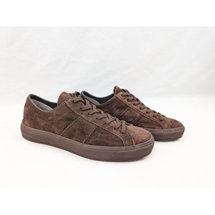 Tom Ford o1rshd1 Low-Top Sneakers in Chocolate Brown Size US 8 / EU 41 - 11 Thumbnail