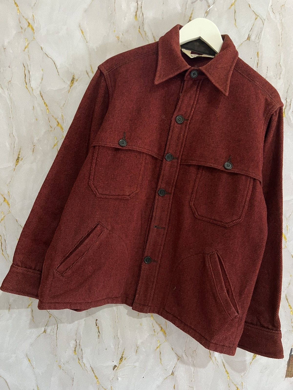 Woolrich Woolen Mills Vintage 70s Woolrich Wool Jacket Heritage Workwear Size US L / EU 52-54 / 3 - 7 Thumbnail
