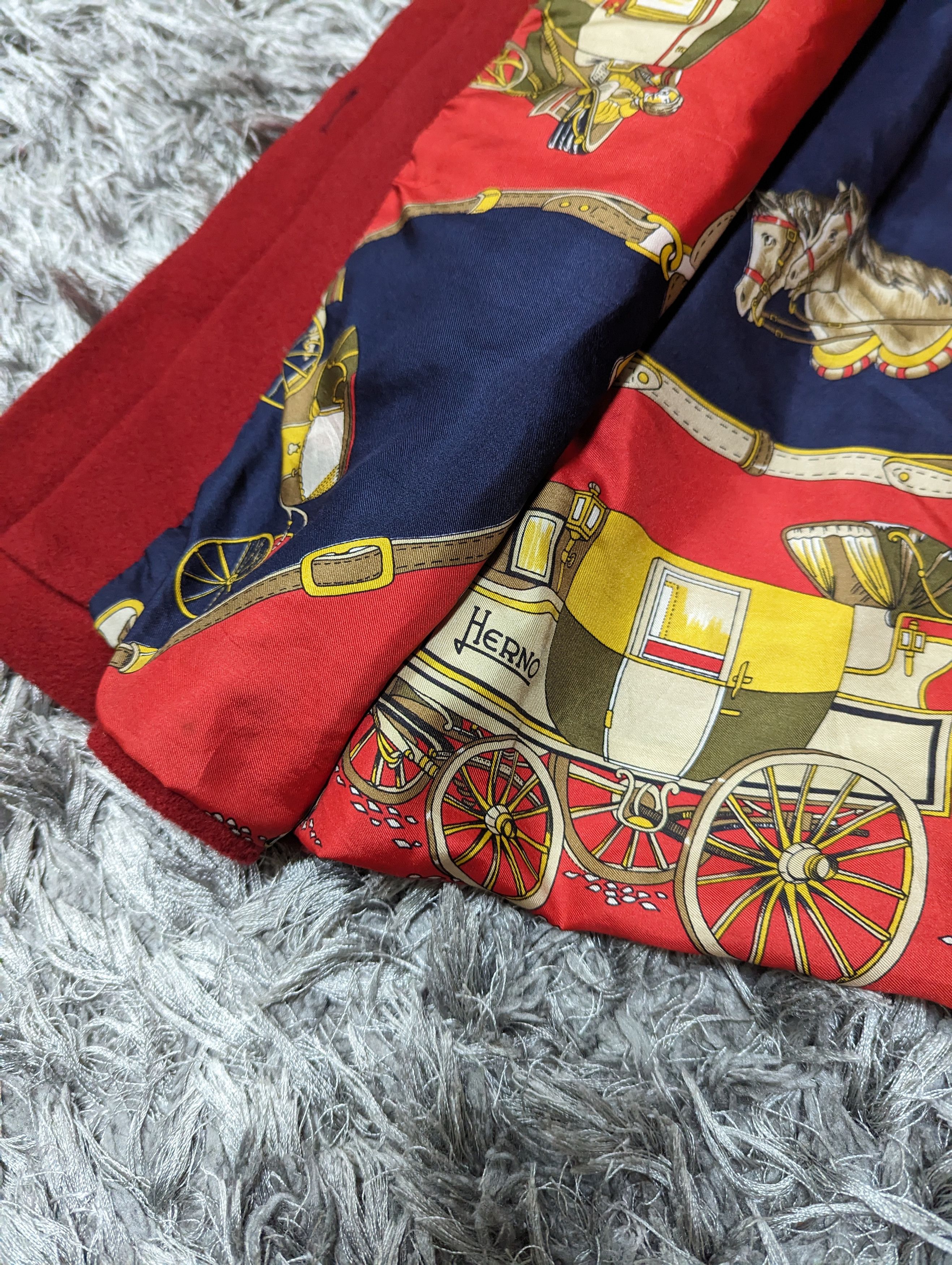 Herno Vintage Herno Jacket Wool Cashmere Baroque Padded Coat Size M / US 6-8 / IT 42-44 - 13 Thumbnail