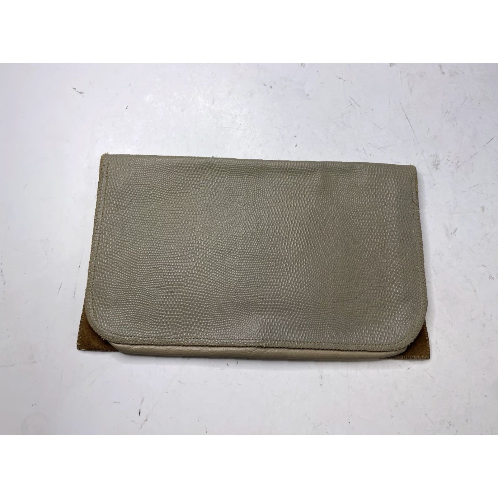 Vintage VINTAGE Furst & Mooney Snakeskin Clutch Patchwork Leather Rare Bag Art Size ONE SIZE - 4 Thumbnail