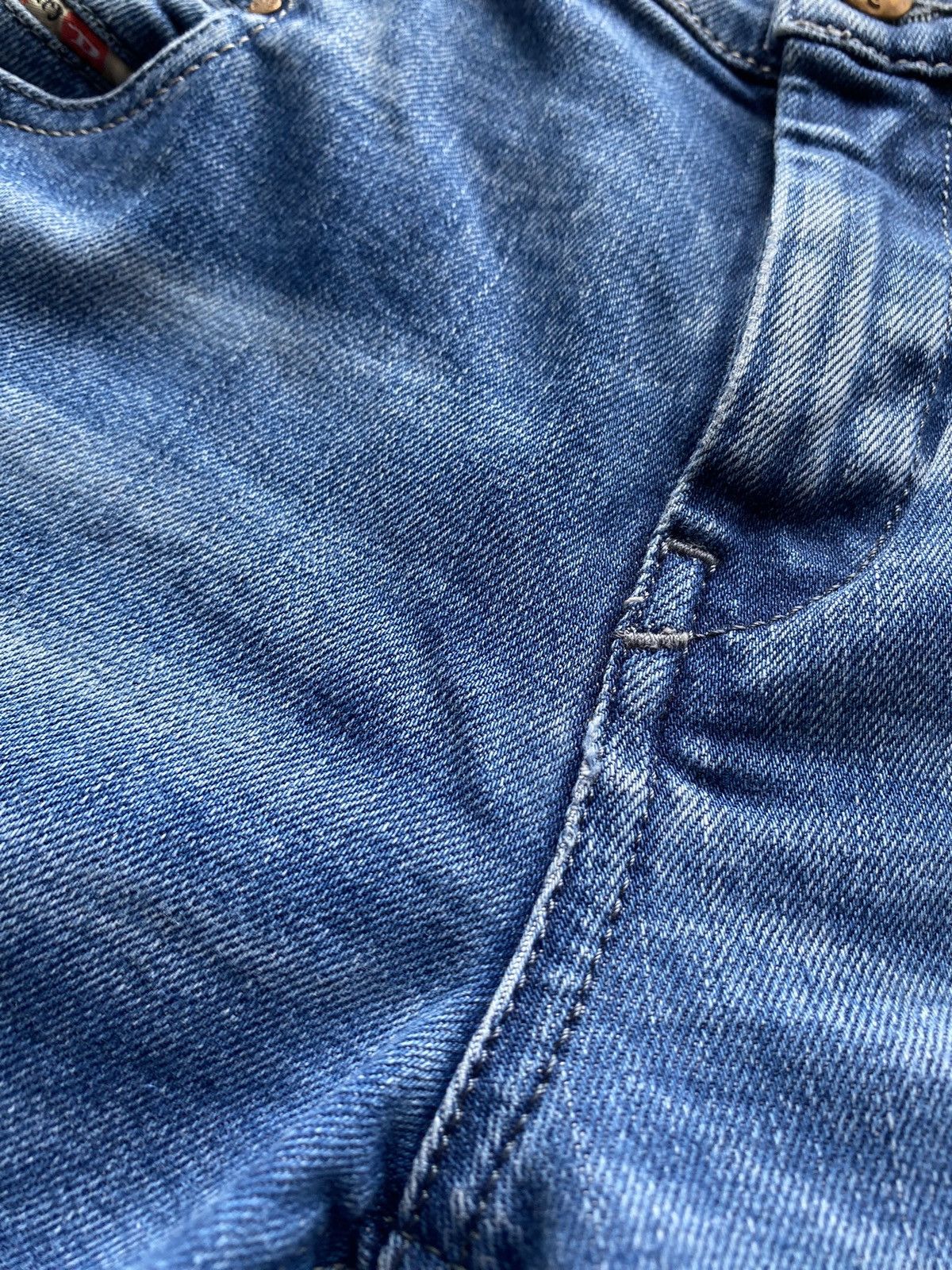Diesel 🔥Opium Punk Diesel belthy blue jeans women 28 alt goth emo Size 28" / US 6 / IT 42 - 13 Thumbnail