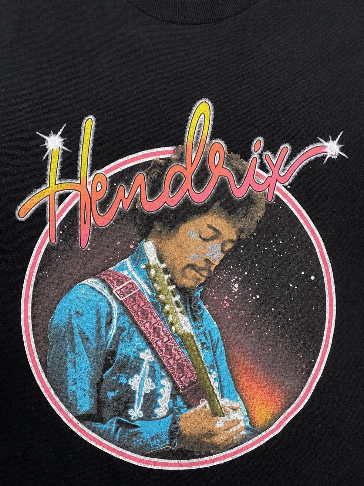 Vintage Vintage 00s Jimi Hendrix Tee Size US L / EU 52-54 / 3 - 6 Thumbnail
