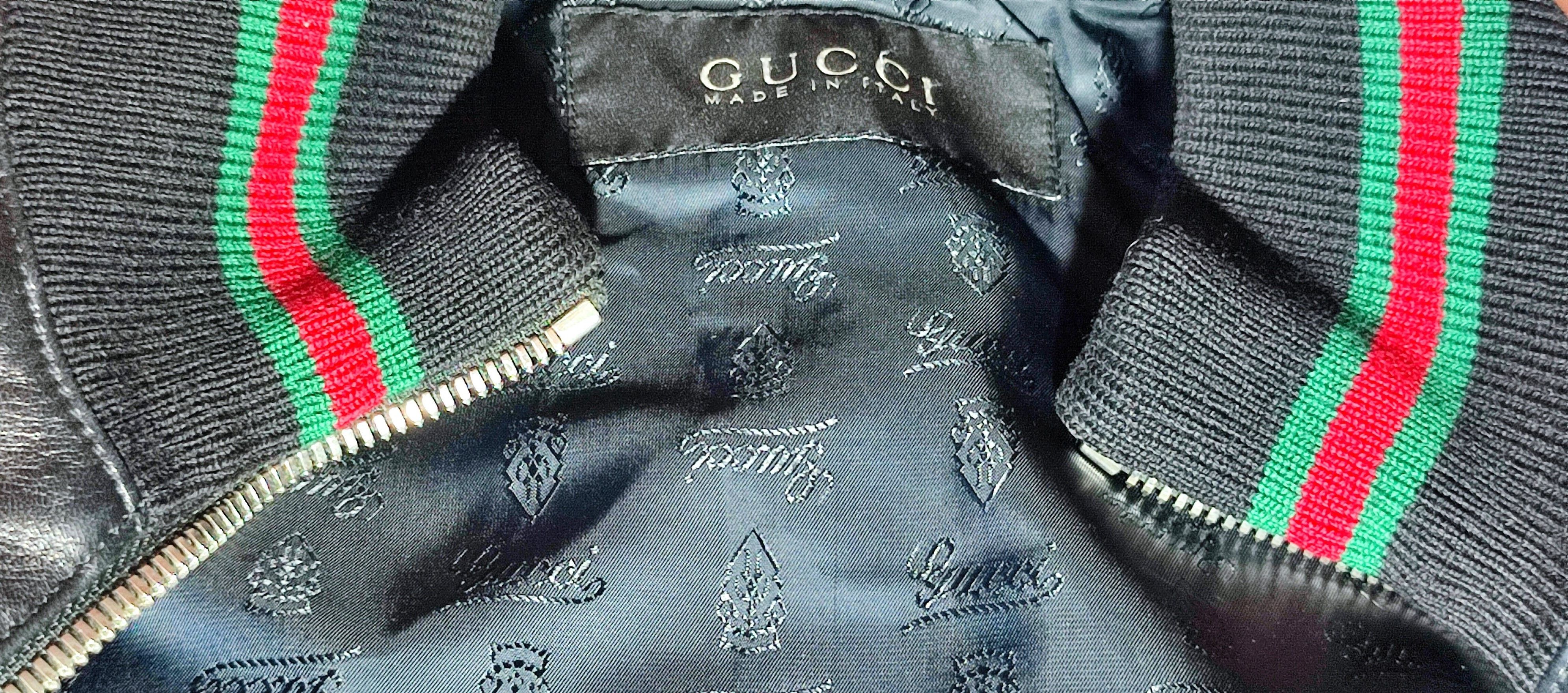 Gucci Bomber Cuir Gucci comme Neuf Size US L / EU 52-54 / 3 - 2 Thumbnail
